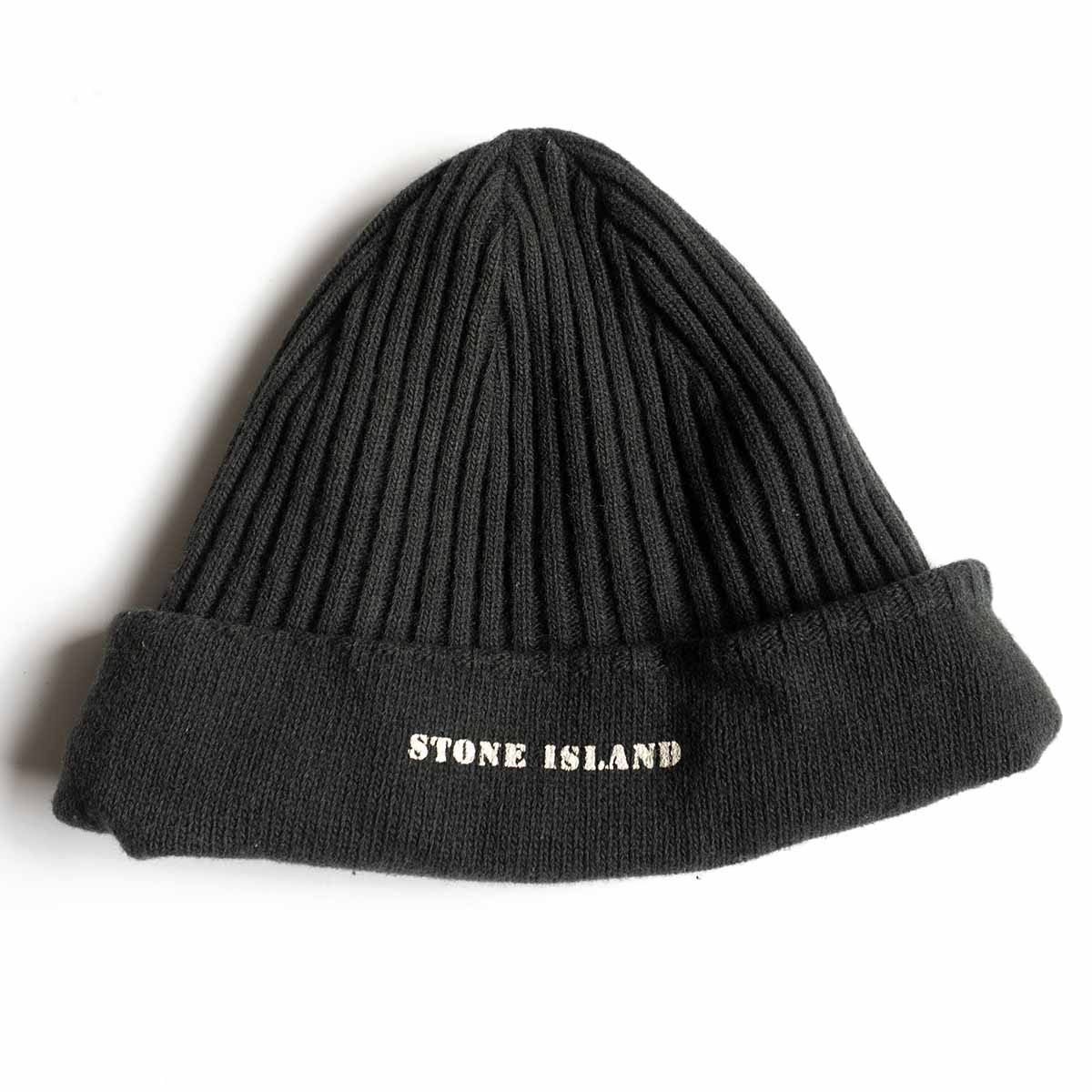 【1998AW】STONE ISLAND【Knit Cap】90s ニット帽 ストーンアイランド 26050120