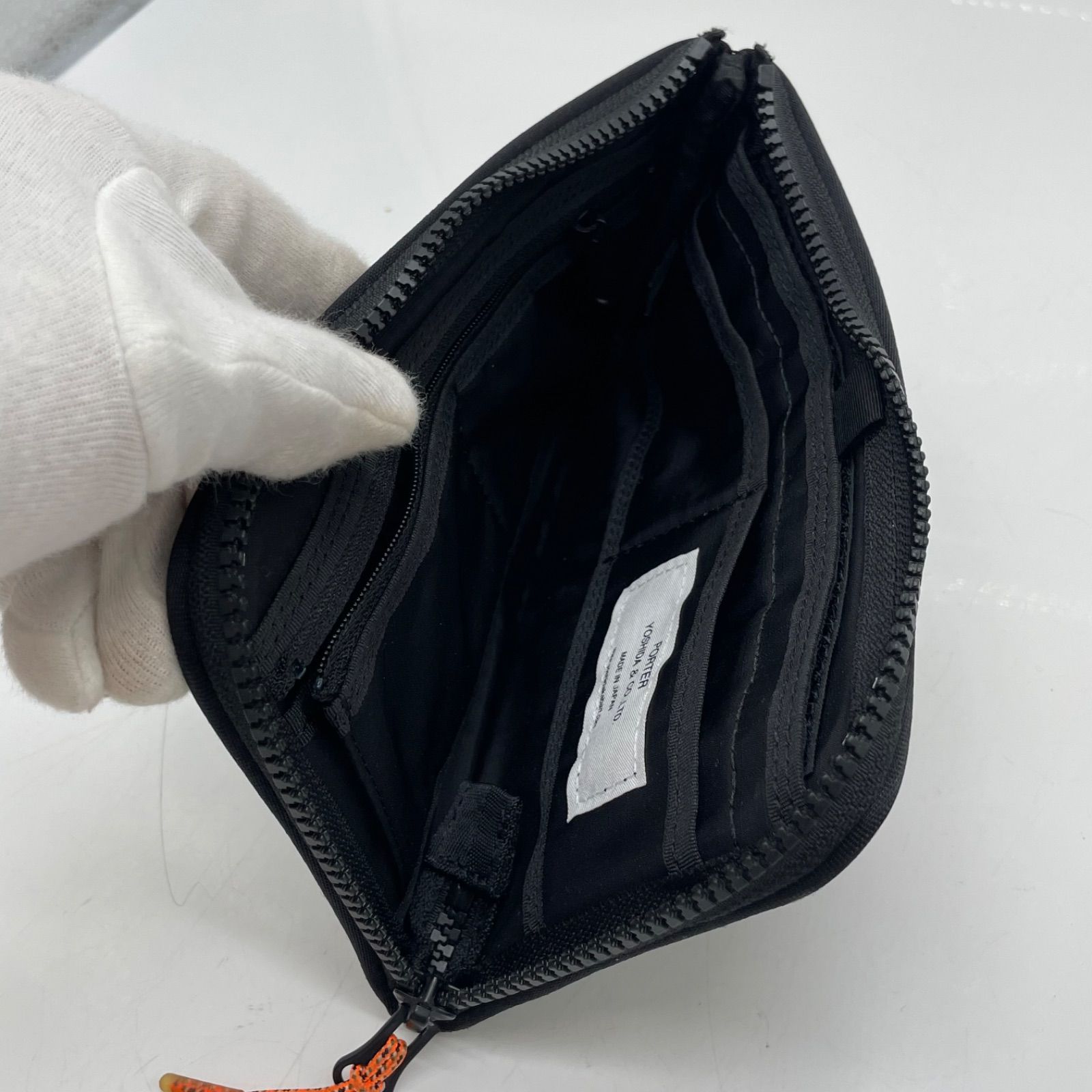 KO4147□PORTER ポーター HEXARIA WALLET ヘキサリア ロングウォレット 長財布 ブラック 682-17959 KO4147□PORTER ポーター HEXARIA WALLET ヘキサリア ロングウォレット 長財布 ブラック 682-17959
