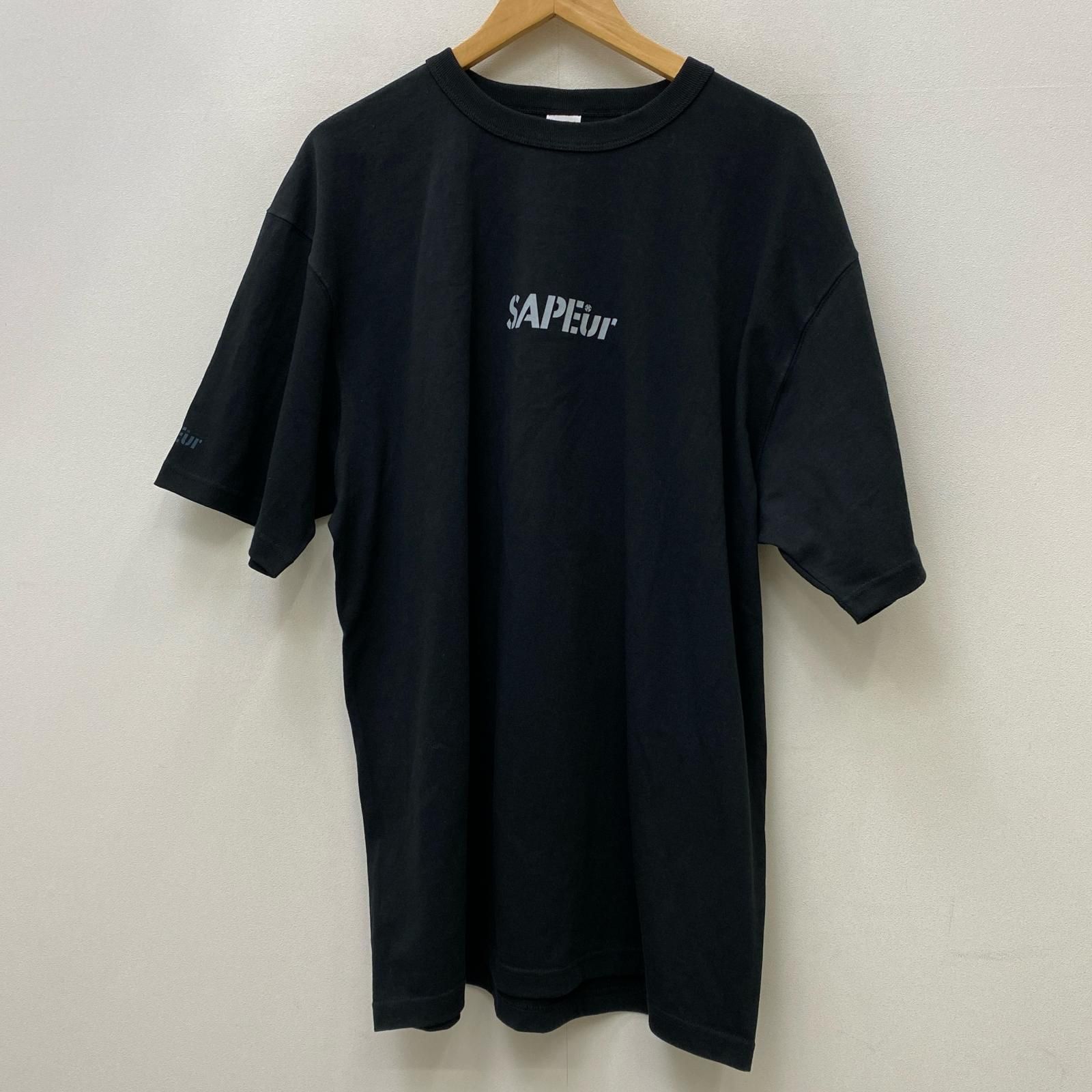 【加古川店】 中古 SAPEur | サプール 半袖Ｔシャツ Head S/S Tee A0023-357 ブラック サイズ：XL 【103】