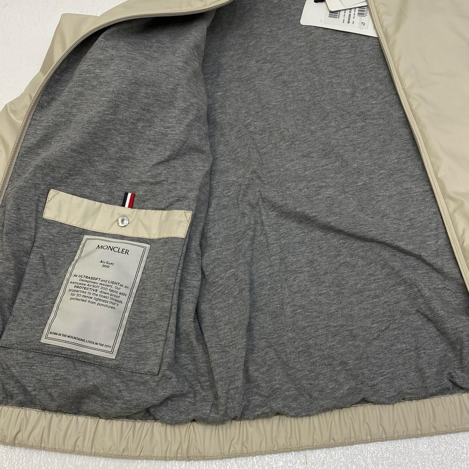 【加古川店】 中古 MONCLER | モンクレール ナイロンジャケット MEIDASSA K10911A00193 国内正規品 ベージュ サイズ:1 【108】 【加古川店】 中古 MONCLER | モンクレール ナイロンジャケット MEIDASSA K10911A00193 国内正規品 ベージュ サイズ:1 【108】