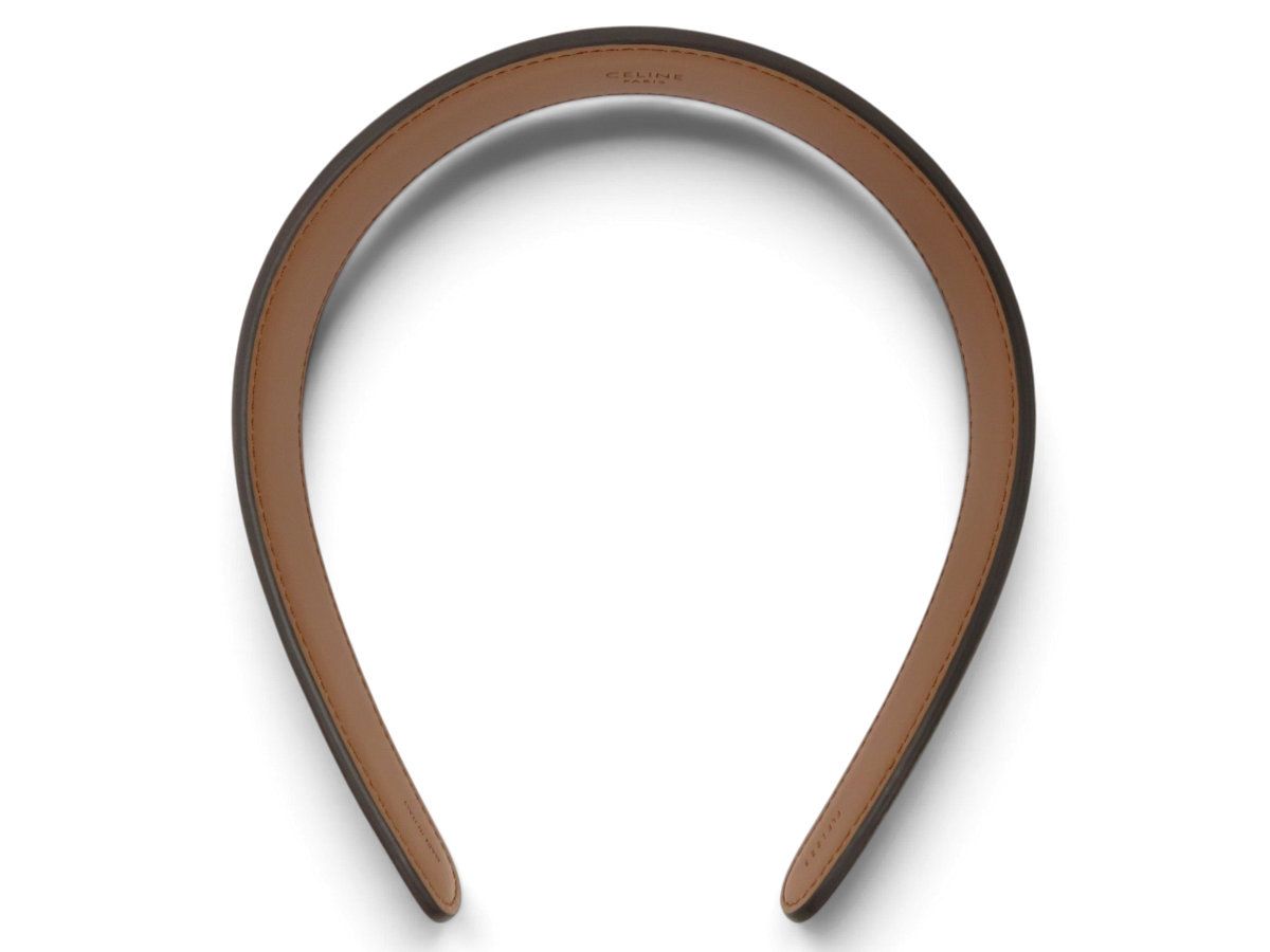 【未使用】セリーヌ CELINE トリオンフ ヘッドバンド カチューシャ ヘアアクセサリー タン ブラック ブラウン トリオンフキャンバス レザー 46Z952CCT.04GT 【未使用】セリーヌ CELINE トリオンフ ヘッドバンド カチューシャ ヘアアクセサリー タン ブラック ブラウン トリオンフキャンバス レザー 46Z952CCT.04GT