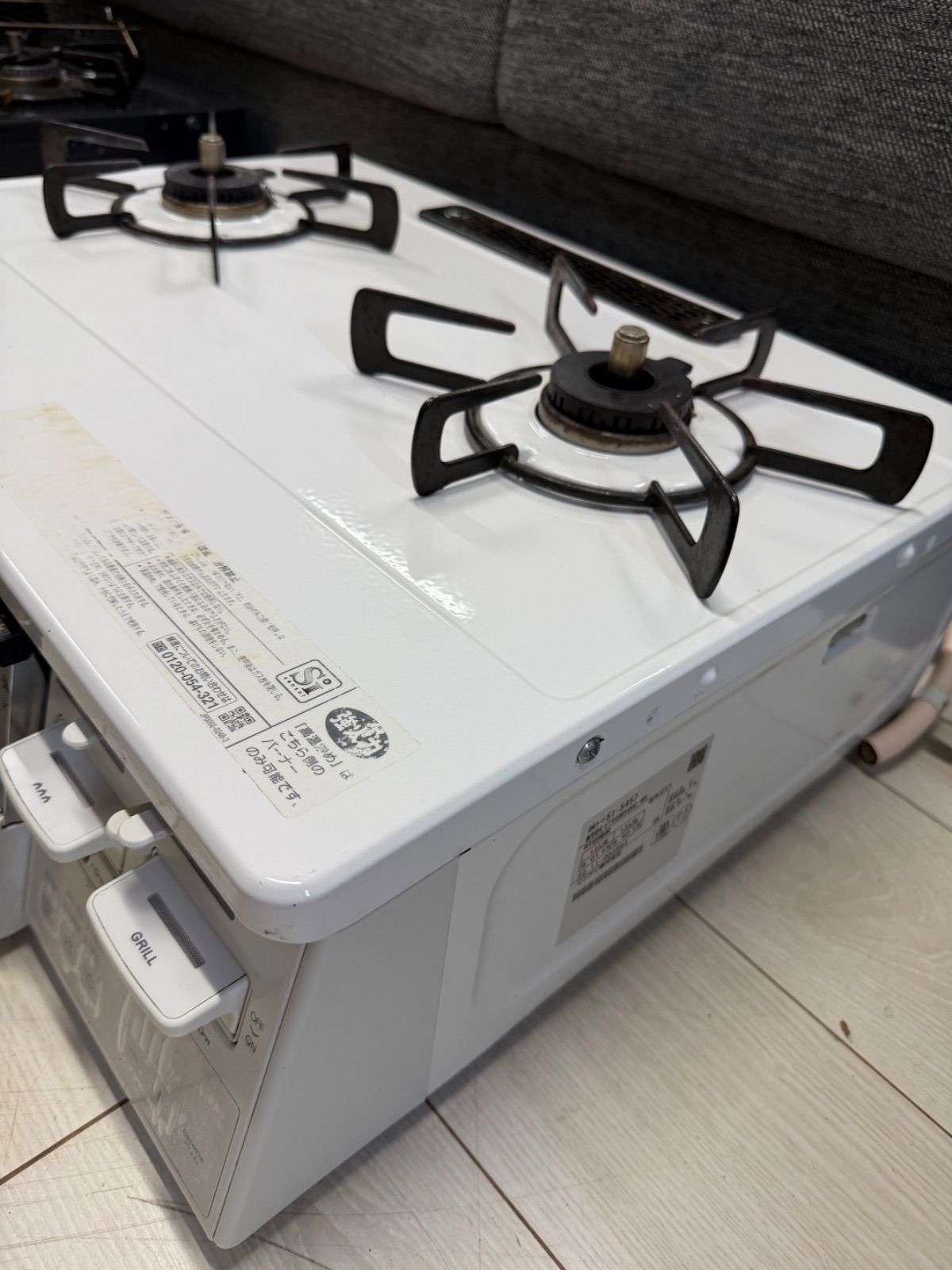 Rinnai 2022年製 ET66WH4RG 都市ガス ガスコンロ Rinnai 2022年製 ET66WH4RG 都市ガス ガスコンロ
