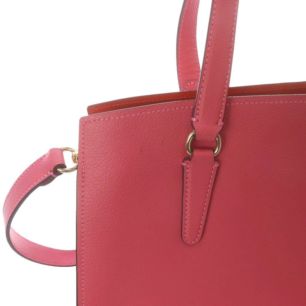 コーチ COACH テイタム キャリーオール 2WAY バッグ トートバッグ ショルダーバッグ レザー ピンク C4078 /YO12 コーチ COACH テイタム キャリーオール 2WAY バッグ トートバッグ ショルダーバッグ レザー ピンク C4078 /YO12