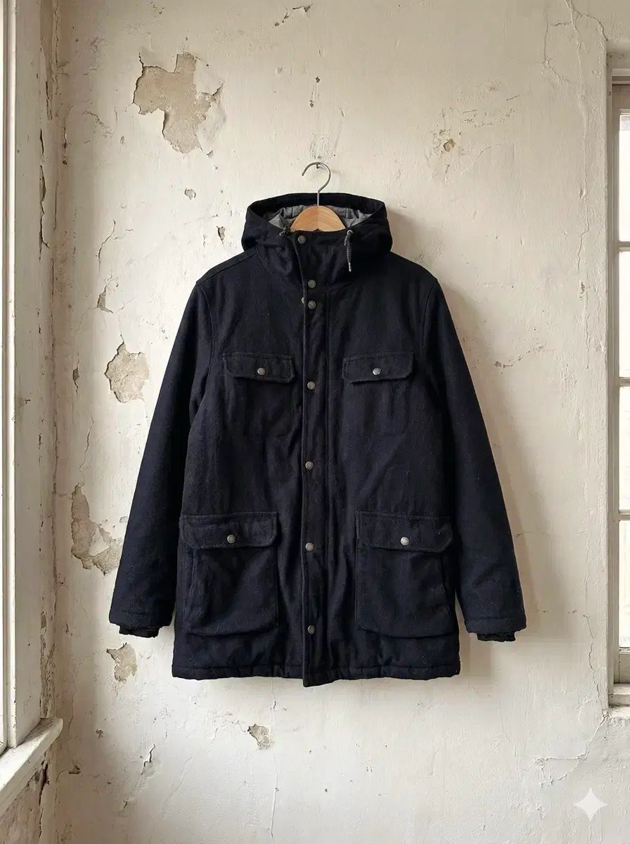 Levi's(リーバイス)' ウールブレンド フード パーカ