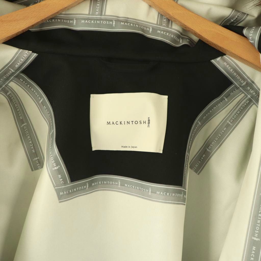 マッキントッシュ MACKINTOSH パフスリーブドローストリングミリタリーパーカー SKYE アウター ジャケット 6 ブラック /CX ■OS