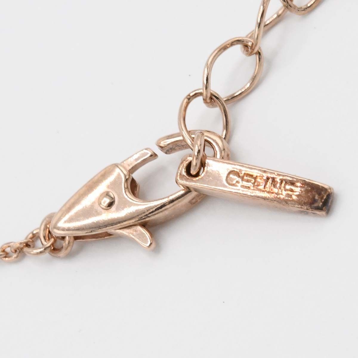 CELINE セリーヌ 動物モチーフ ネックレス SV925 スカーレット刻印 約5.8g アクセサリー 箱袋 H22621 CELINE セリーヌ 動物モチーフ ネックレス SV925 スカーレット刻印 約5.8g アクセサリー 箱袋 H22621