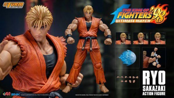 Storm Toys KOF98 Ryo Sakazaki リョウ.サカザキ 1/12 アクションフィギュア SKKF09 Storm Toys KOF98 Ryo Sakazaki リョウ.サカザキ 1/12 アクションフィギュア SKKF09
