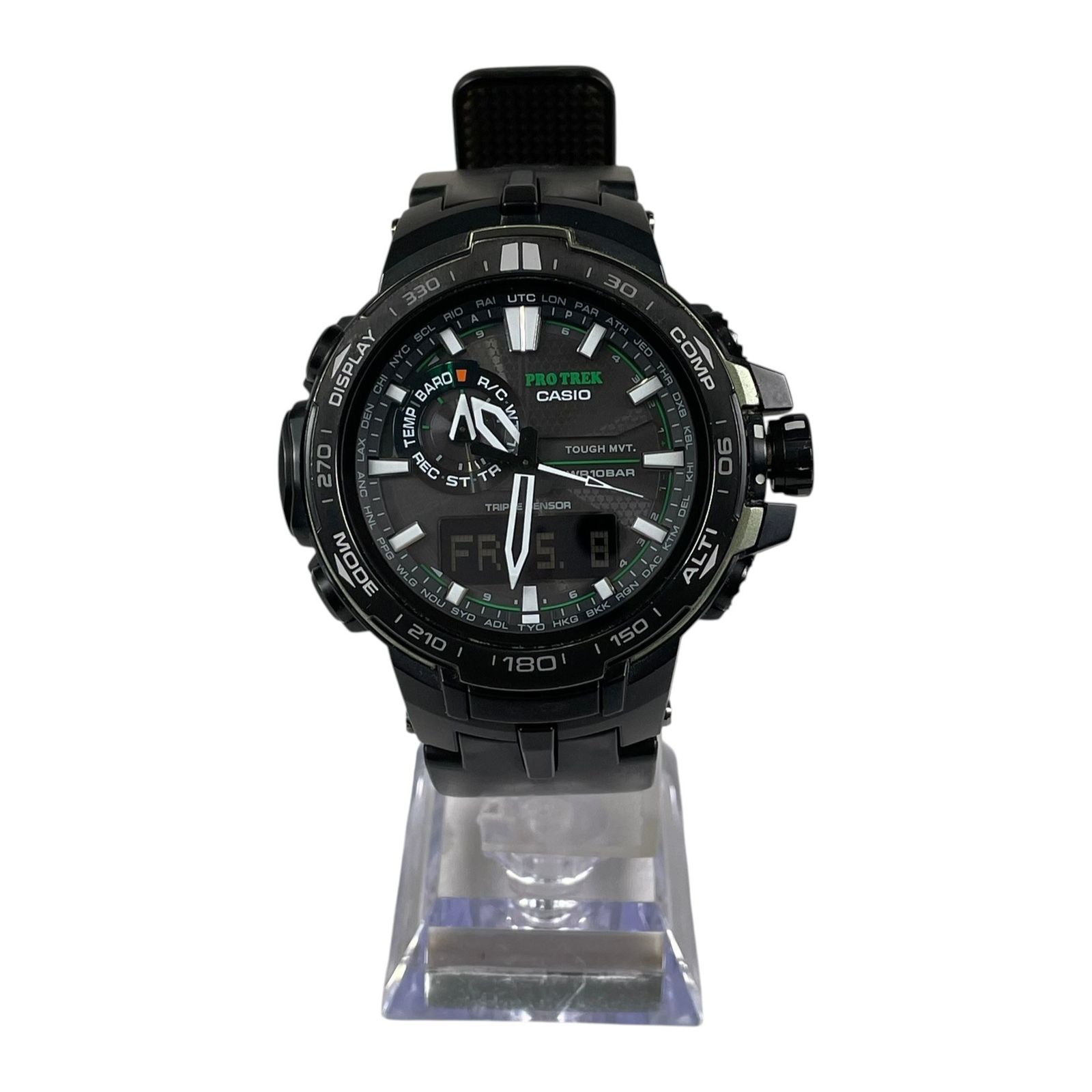 CASIO PRO TREK カシオ プロトレック 腕時計 タフソーラー トリプルセンサー Ver.3 アナデジ PRW-6000Y-1JF