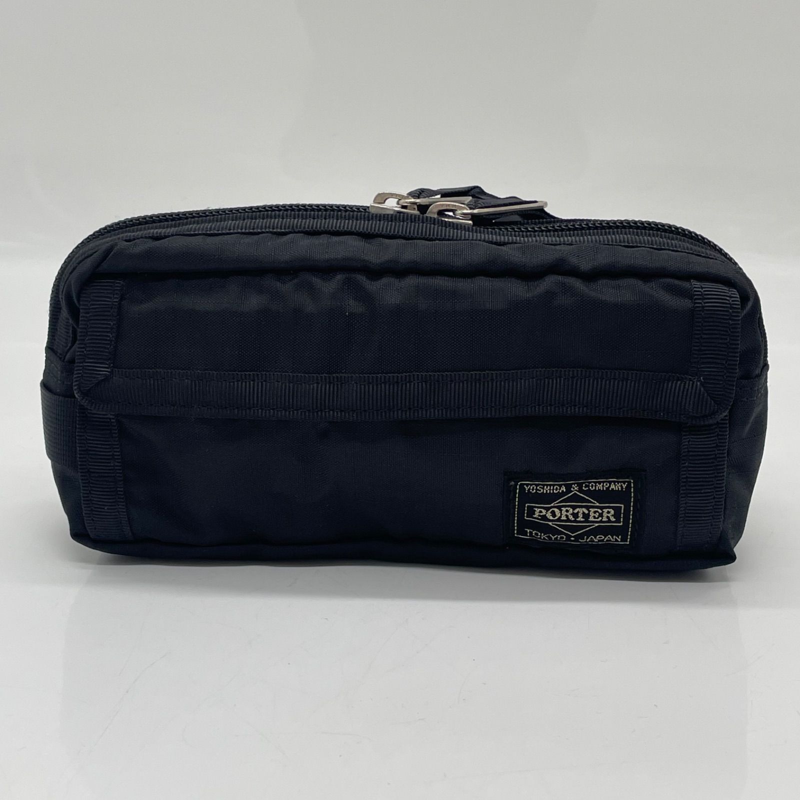 KO4146□PORTER TRIP ポータートリップ COSMETIC CASE ポーチ ブラック