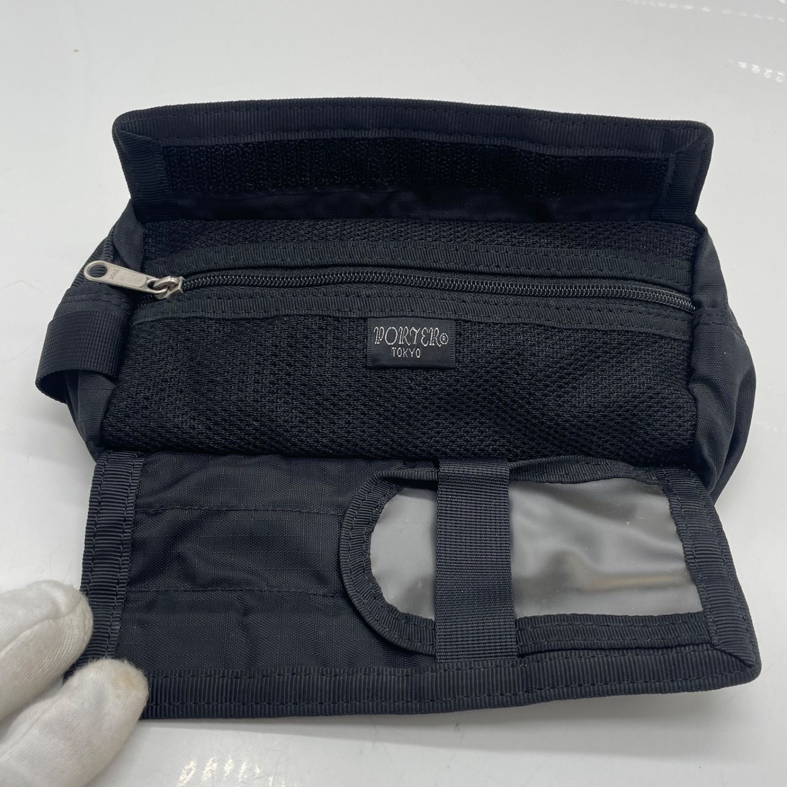 KO4146□PORTER TRIP ポータートリップ COSMETIC CASE ポーチ ブラック KO4146□PORTER TRIP ポータートリップ COSMETIC CASE ポーチ ブラック