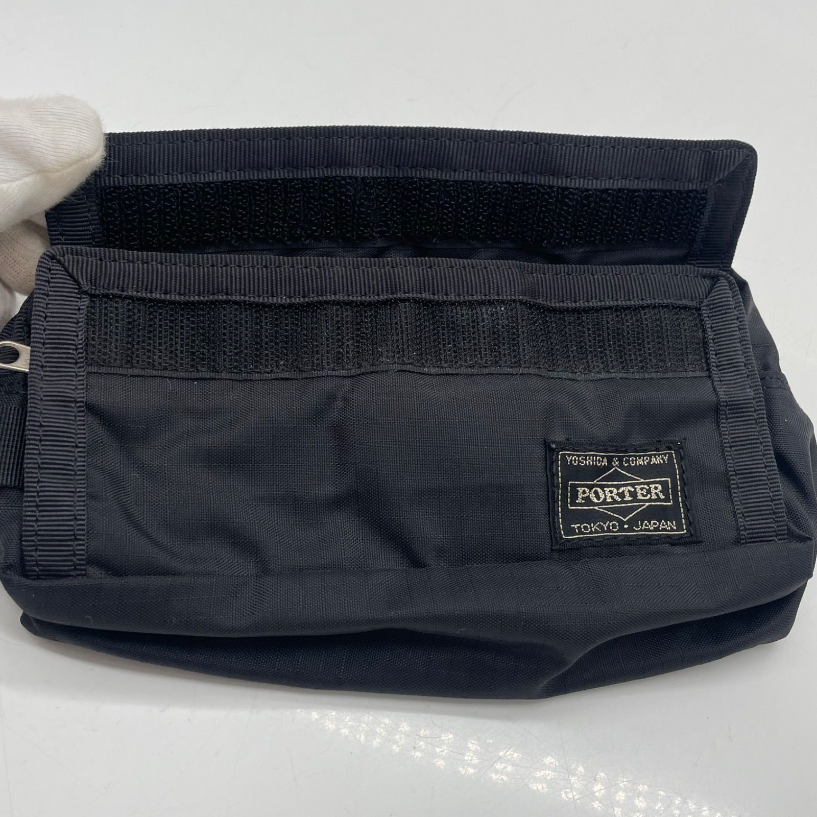 KO4146□PORTER TRIP ポータートリップ COSMETIC CASE ポーチ ブラック KO4146□PORTER TRIP ポータートリップ COSMETIC CASE ポーチ ブラック