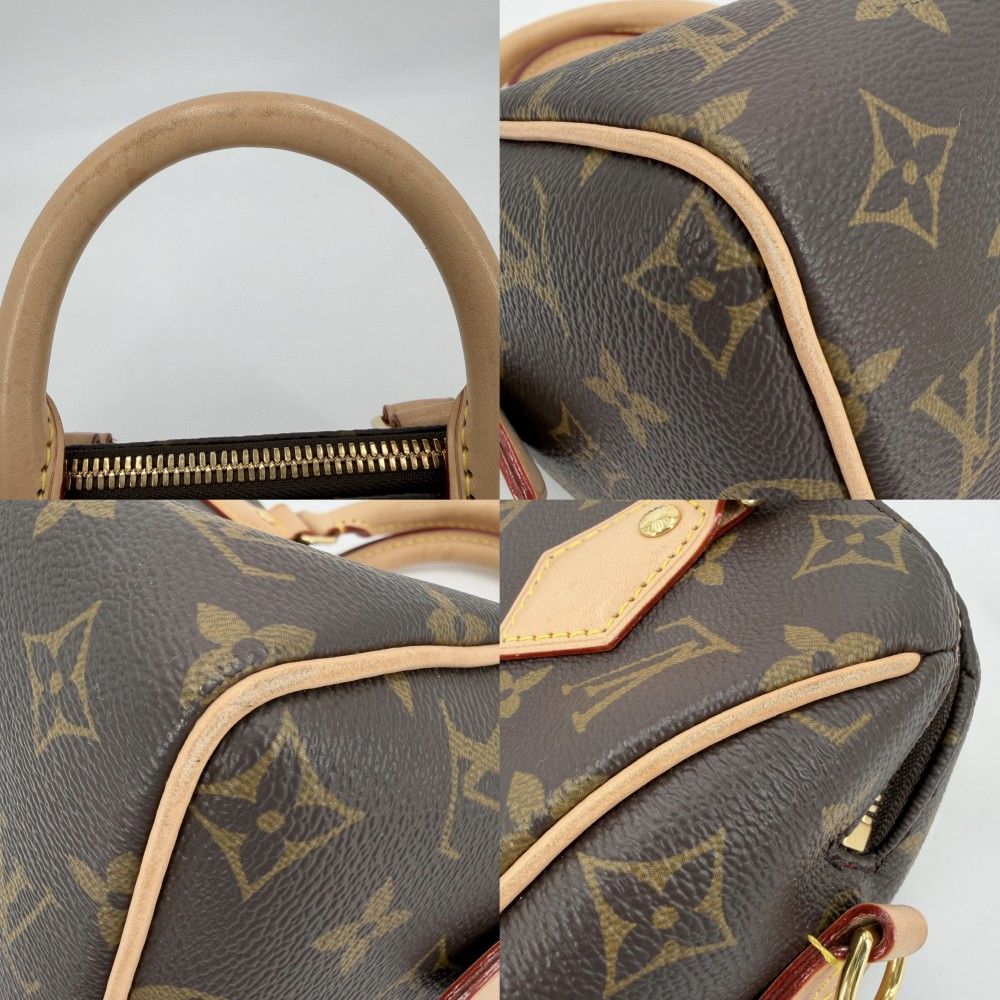 LOUIS VUITTON ルイ・ヴィトン スピーディ･バンドリエール 20 2Wayショルダーバッグ モノグラム ブラウン M46222 IC レディース【中古】【美品】 LOUIS VUITTON（ルイ・ヴィトン） スピーディ・バンドリエール 20 2Way