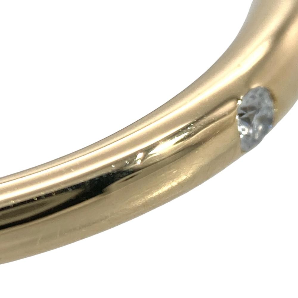 ブルガリ BVLGARI フェディ 7P リング 指輪 ダイヤモンド 約9号 K18YG 1.9g イエローゴールド レディース【中古】