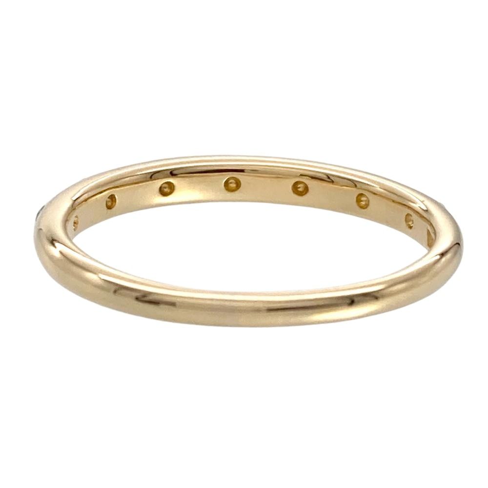 ブルガリ BVLGARI フェディ 7P リング 指輪 ダイヤモンド 約9号 K18YG 1.9g イエローゴールド レディース【中古】