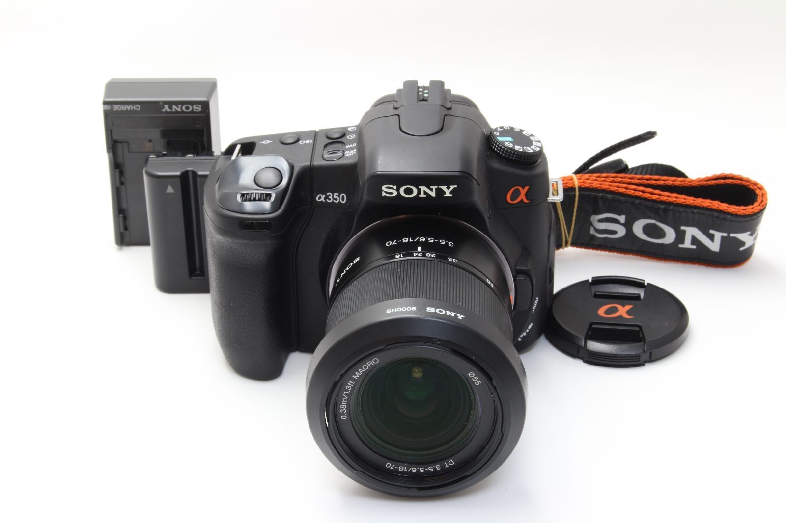 AB+ (良品) SONY ソニー α350 DSLR-A350 18-70mm レンズ 初期不良返品無料 5-15