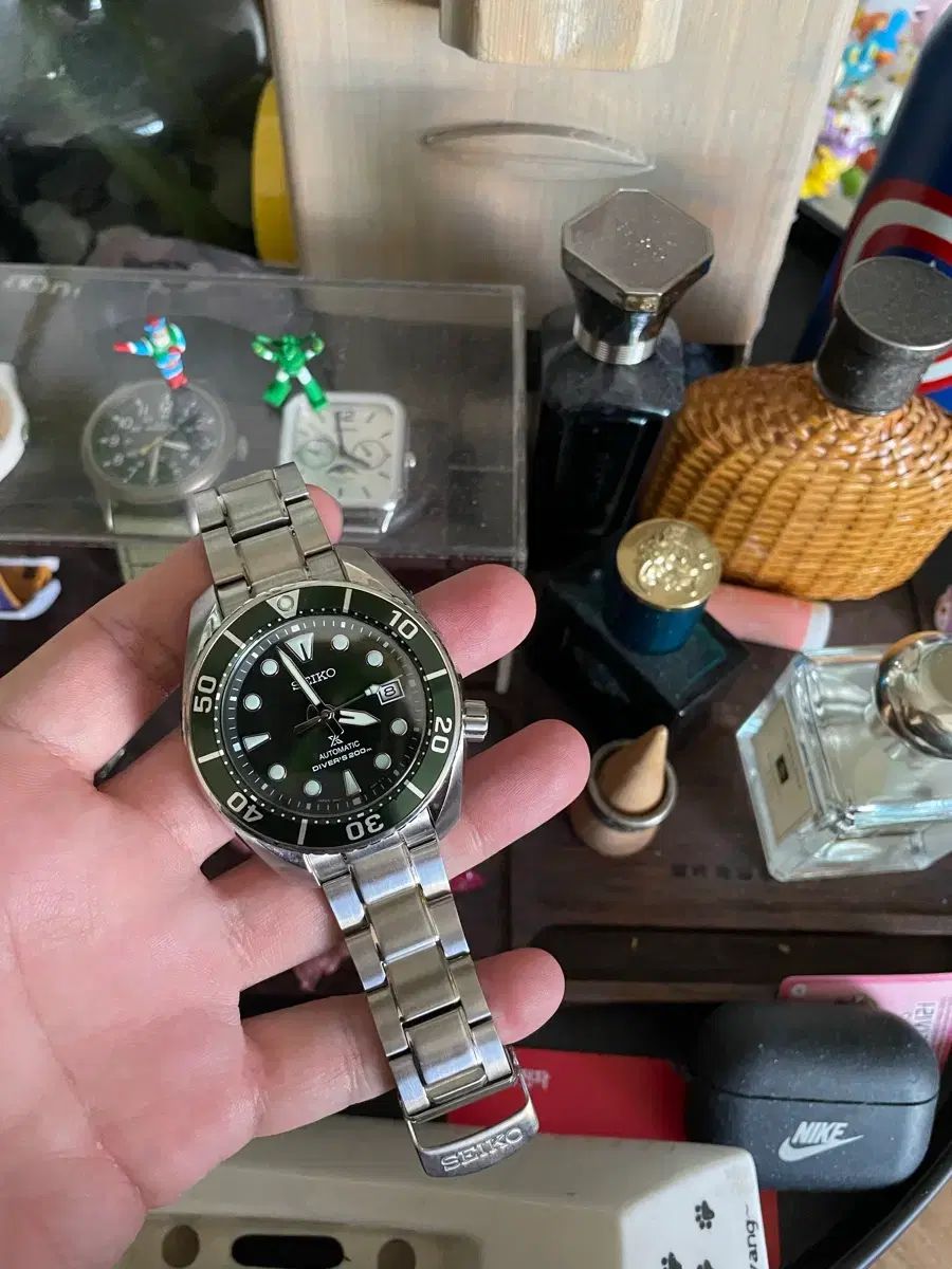 セイコー グリーン ダイバーズ ウォッチ オートマチック SPB103J1
