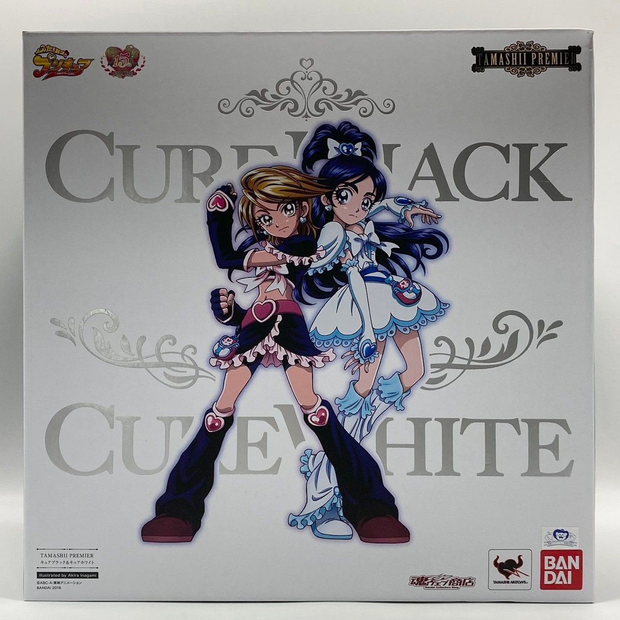 未開封】TAMASHII PREMIER キュアブラック＆キュアホワイト フィギュア 