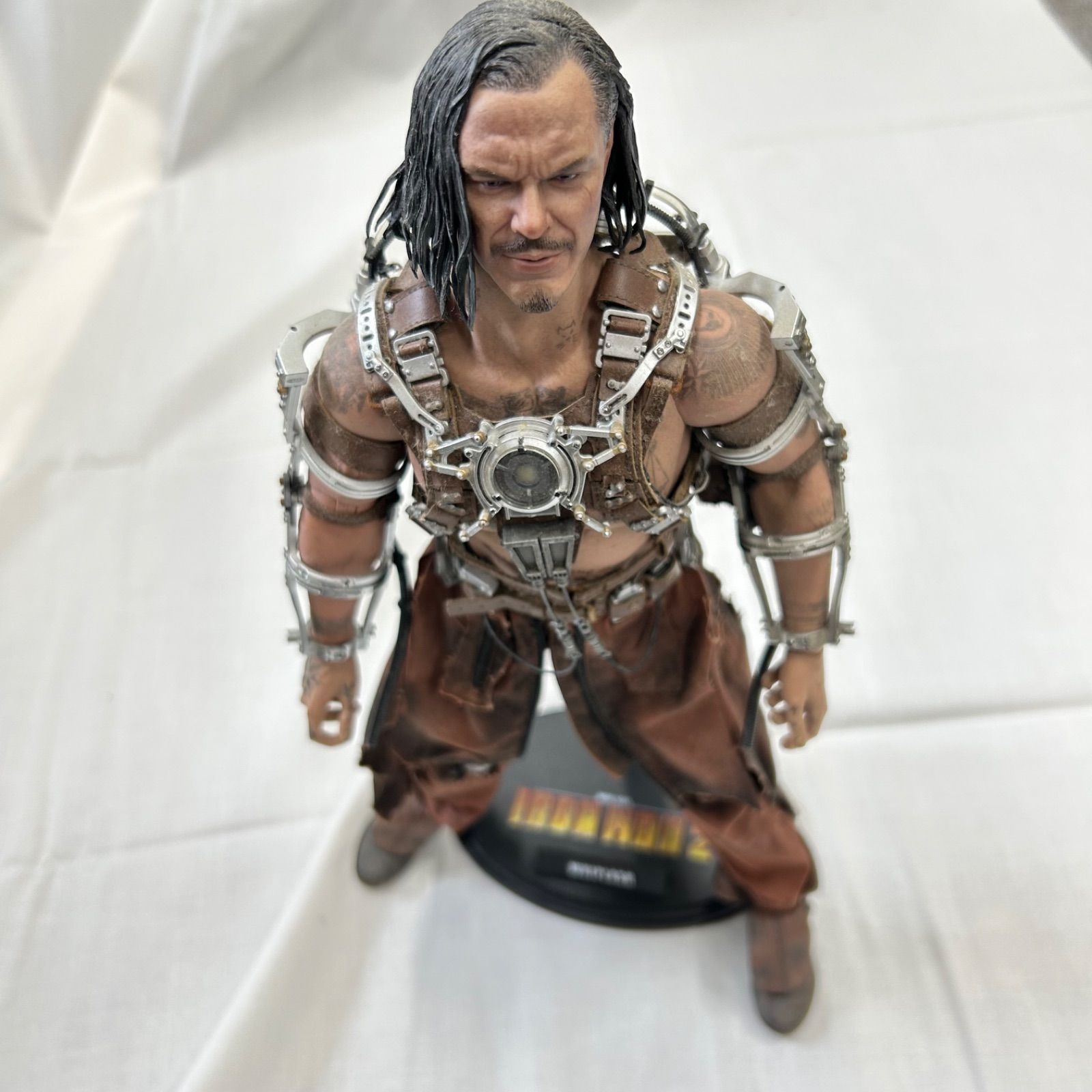 開封良品】Hot Toys WHIPLASH ウィップラッシュ（Iron Man 2 アイアン
