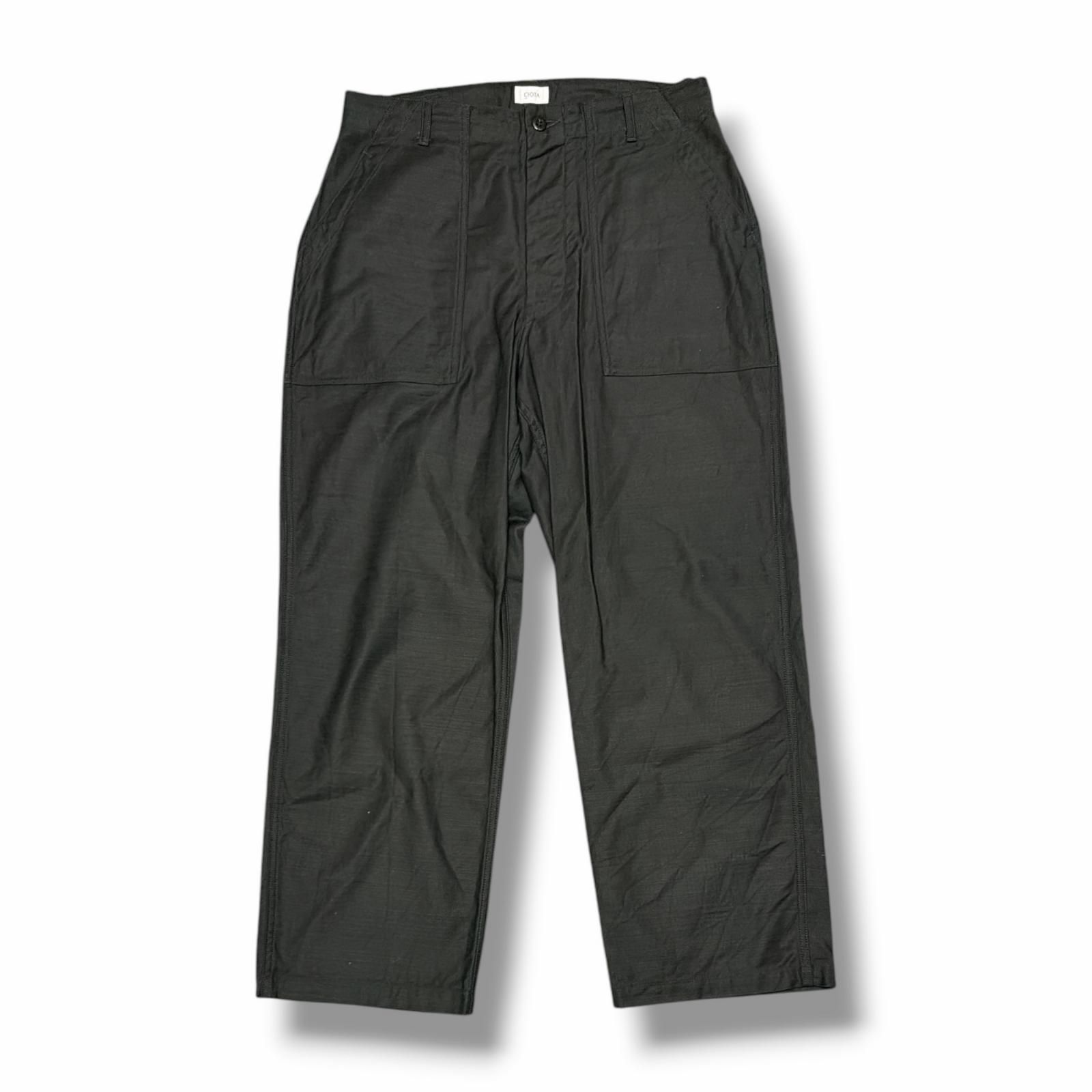 参考上代37400円 CIOTA Baker Pants（Baggy） ベイカーパンツ バギー シオタ PTLM-165 ブラック 5 （15088M）
