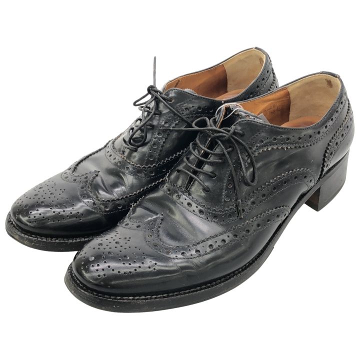 Church’s (チャーチ) CONSTANCE フルブローグシューズ ブラック 38 1/2 (約24.5cm)