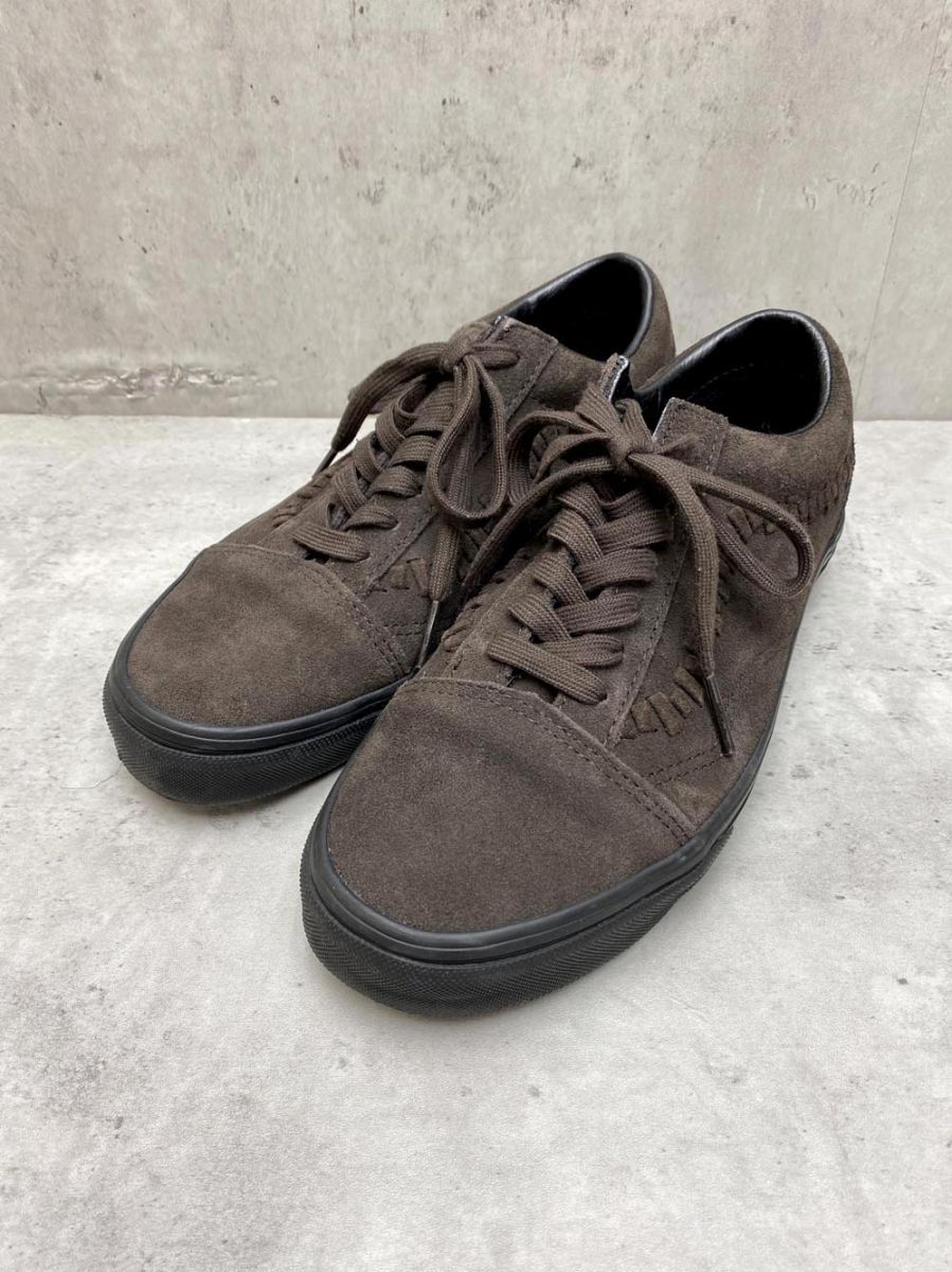 VANS バンズ オールドスクール クラフトストライプ スニーカー size24.0/BR/BLK ◇■ レディース