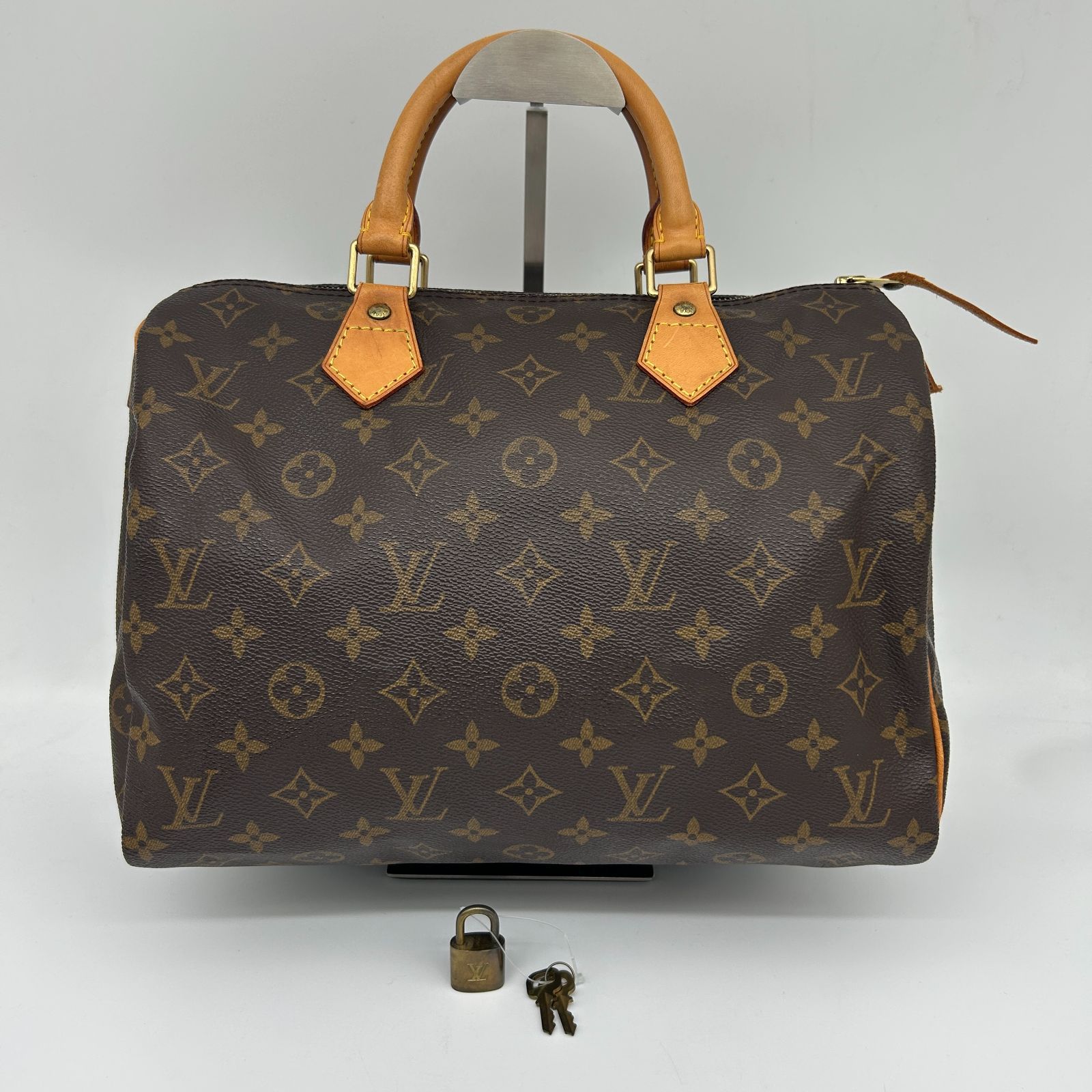LOUIS VUITTON （ルイヴィトン） モノグラム スピーディ30 M41526 SD0917 カデナ,キー×2【中古】