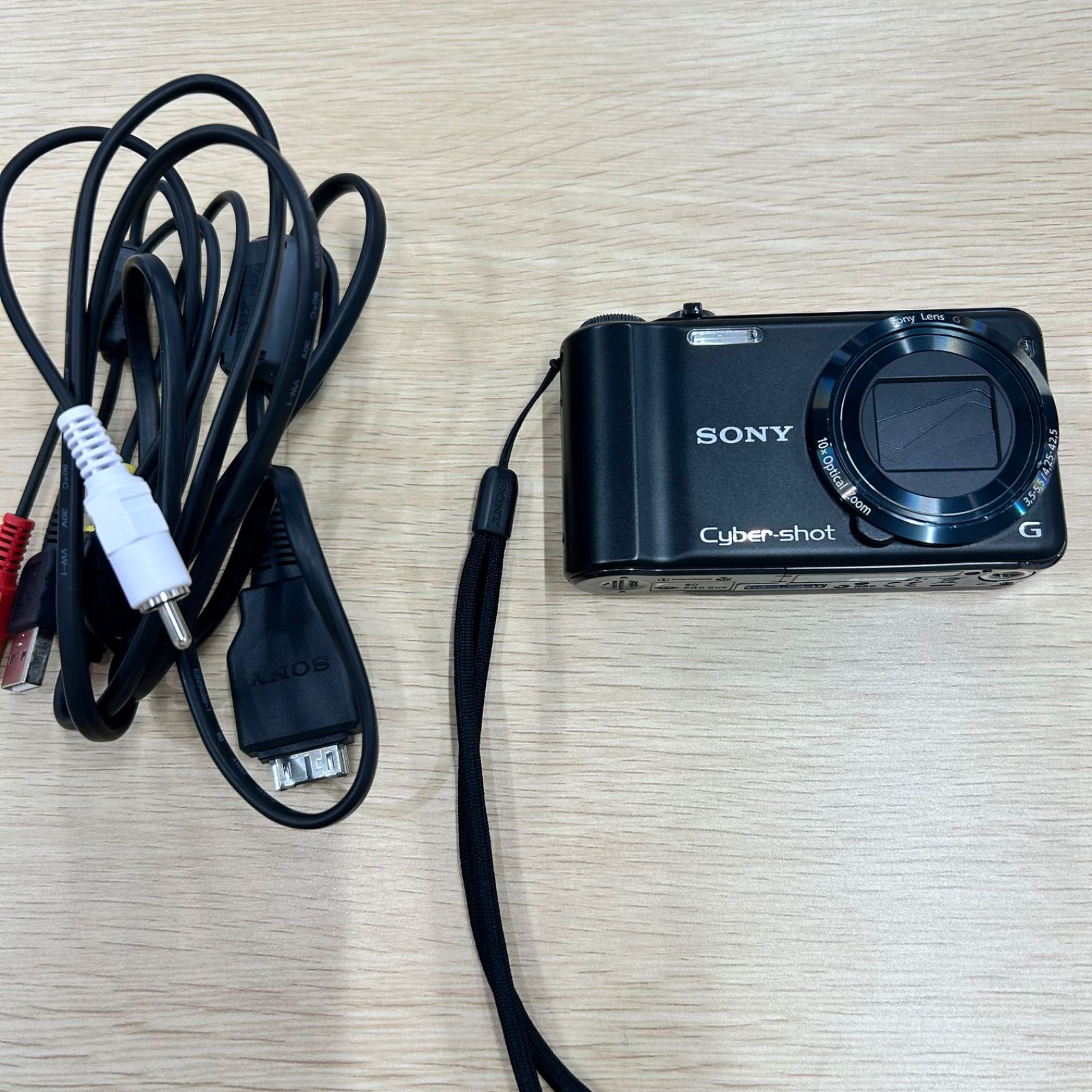 SONY デジタルカメラ Cyber-shot DSC-HX5V ブラック マルチ端子USB 