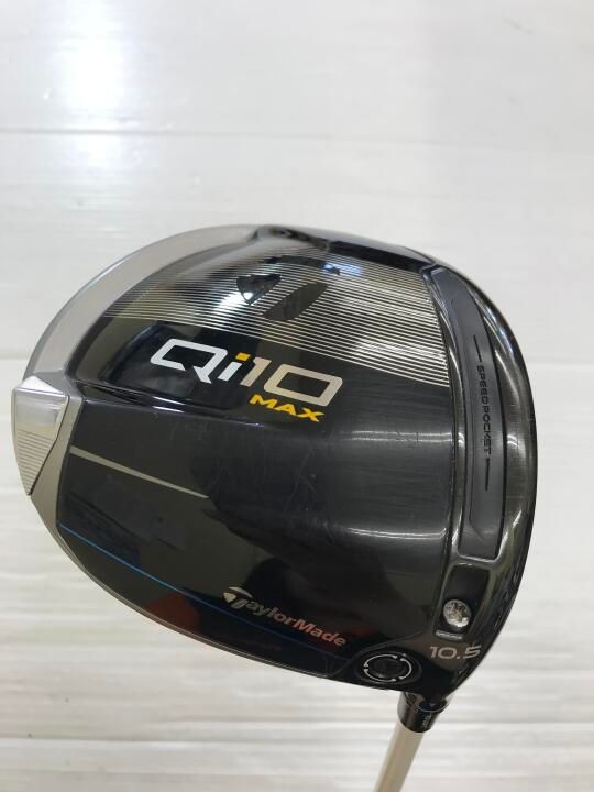 テーラーメイド　Qi10 MAX　10.5度　ATTAS CoooL 5　Xフレックス　ドライバー　中古【最短即日発送】 29,822円