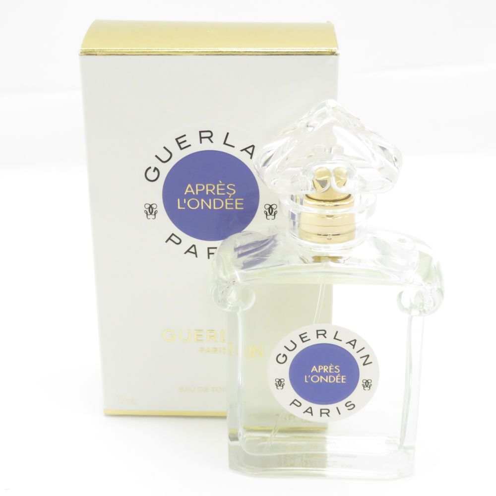 美品 GUERLAIN ゲラン アプレロンデ 香水 75ml オーデトワレ EDT フレグランス BU6941AL