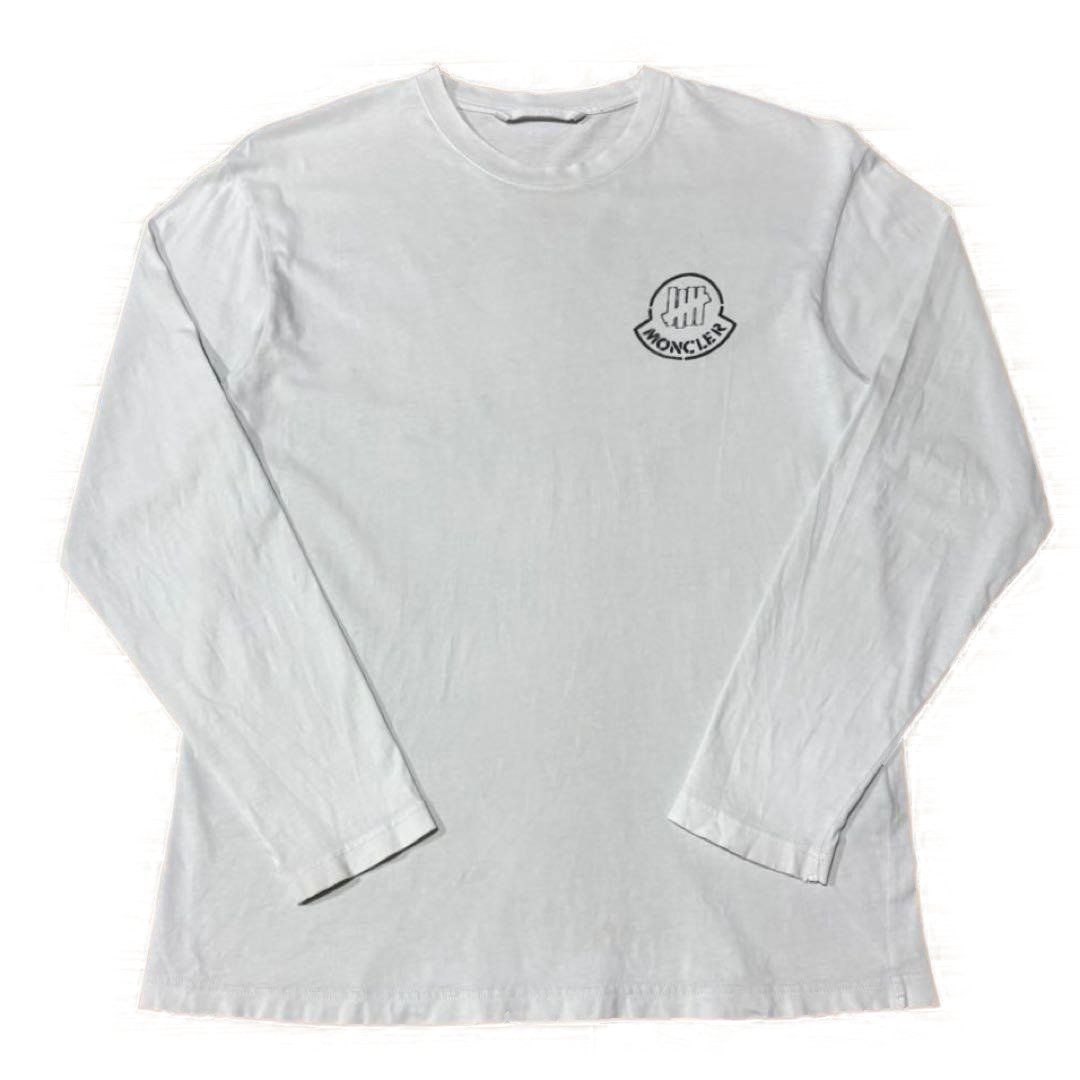 モンクレール　長袖Tシャツ　ホワイト　M 国内正規品　5S482 モンクレール 長袖Tシャツ ホワイト M 国内正規品 5S482 - メルカリ