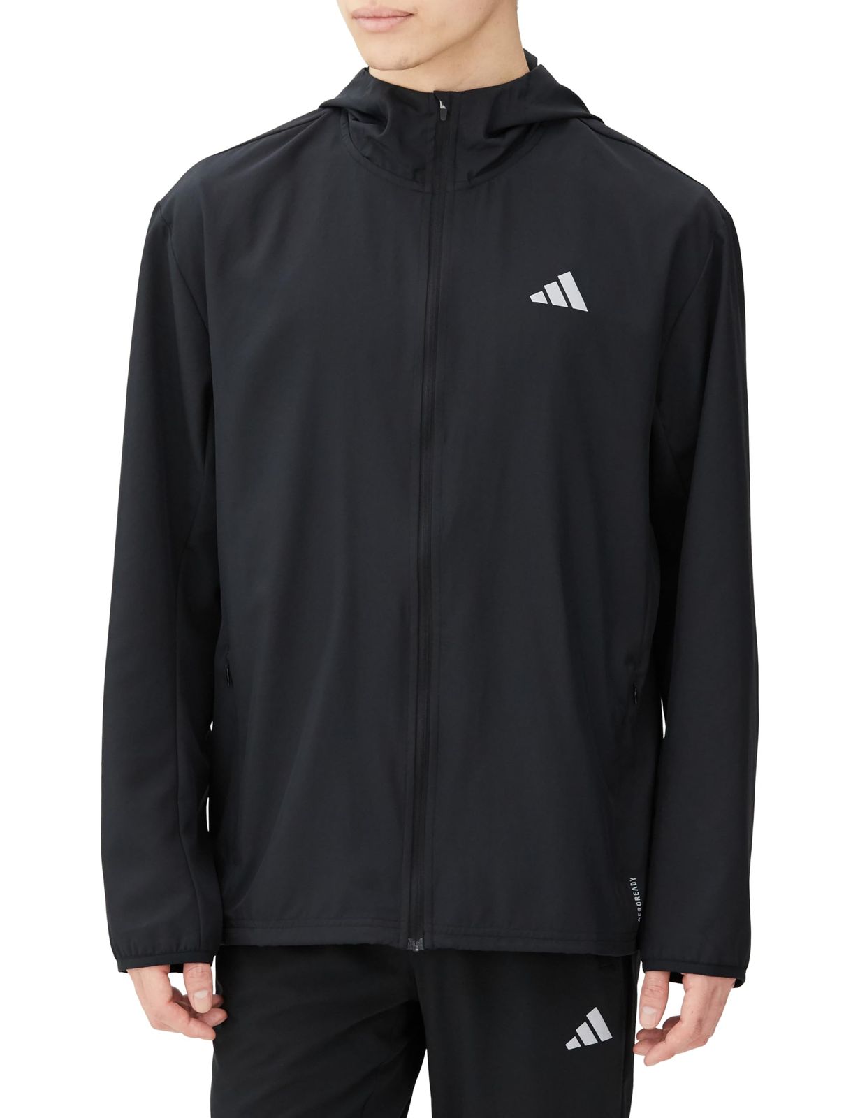 アディダス ランニング ジャケット ラン イット ジャケット メンズ IEJ80 ブラック (IL7230) 2XL [ブラック(IL7230)] [2XL]