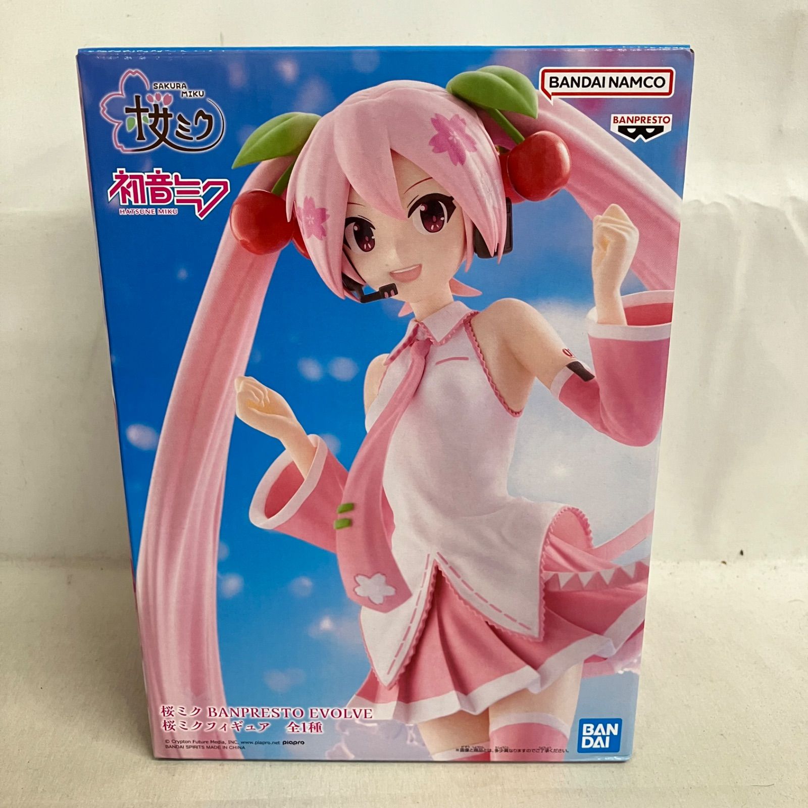 未開封 初音ミク 桜ミク BANPRESTO EVOLVE フィギュア 5個セット 未開封新品 初音ミク BANPRESTO EVOLVE フィギュア30箱セット