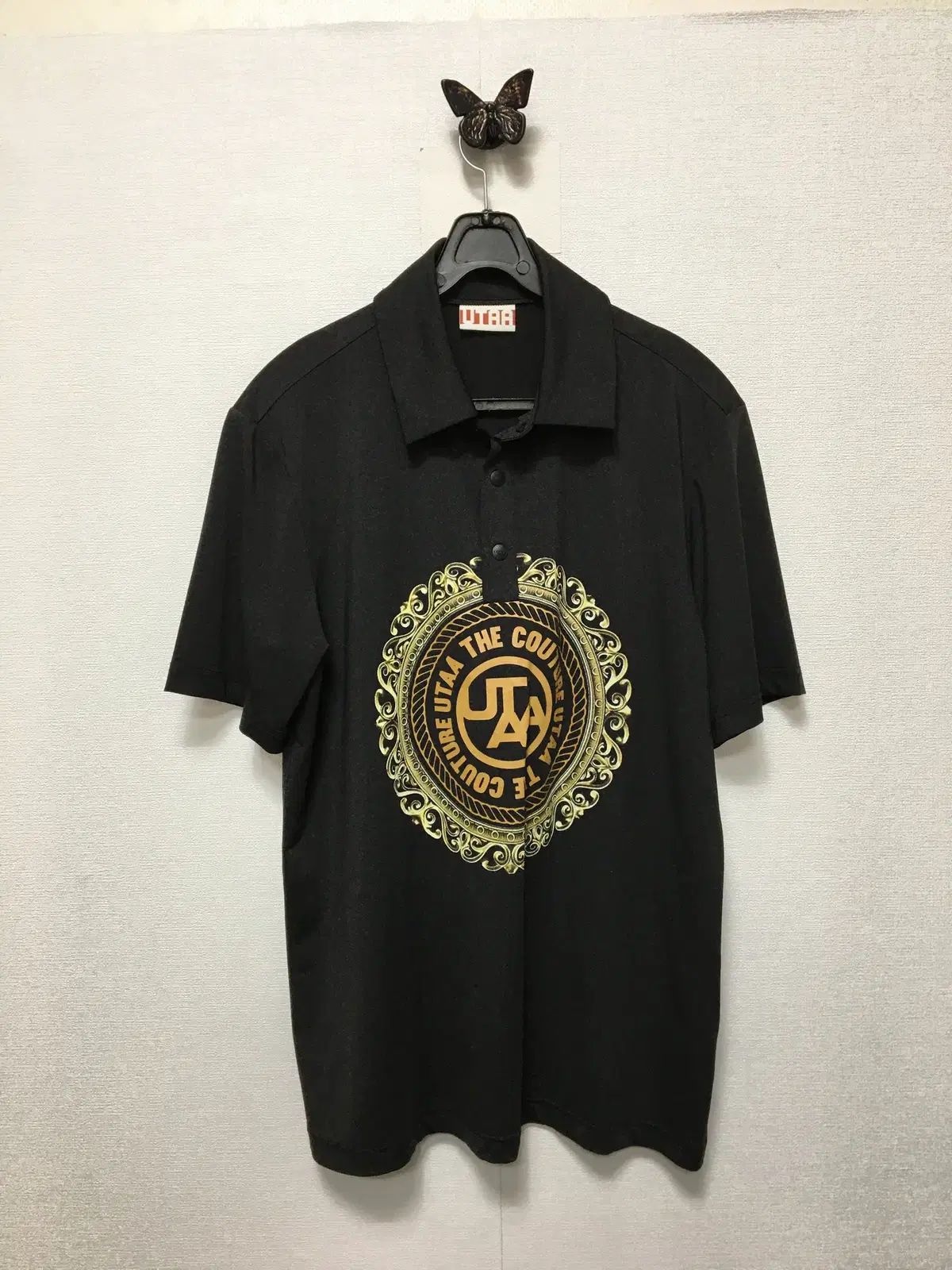 UTAA ユウタ ゴルフT メンズ 半袖 カラーTシャツ