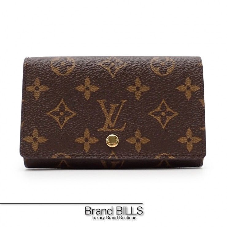 未使用品 LOUIS VUITTON ルイ ヴィトン ポルトモネ・ビエ・トレゾール 折り財布 M61730 旧型 モノグラム ブラウン ゴールド金具 レディース 53,880円