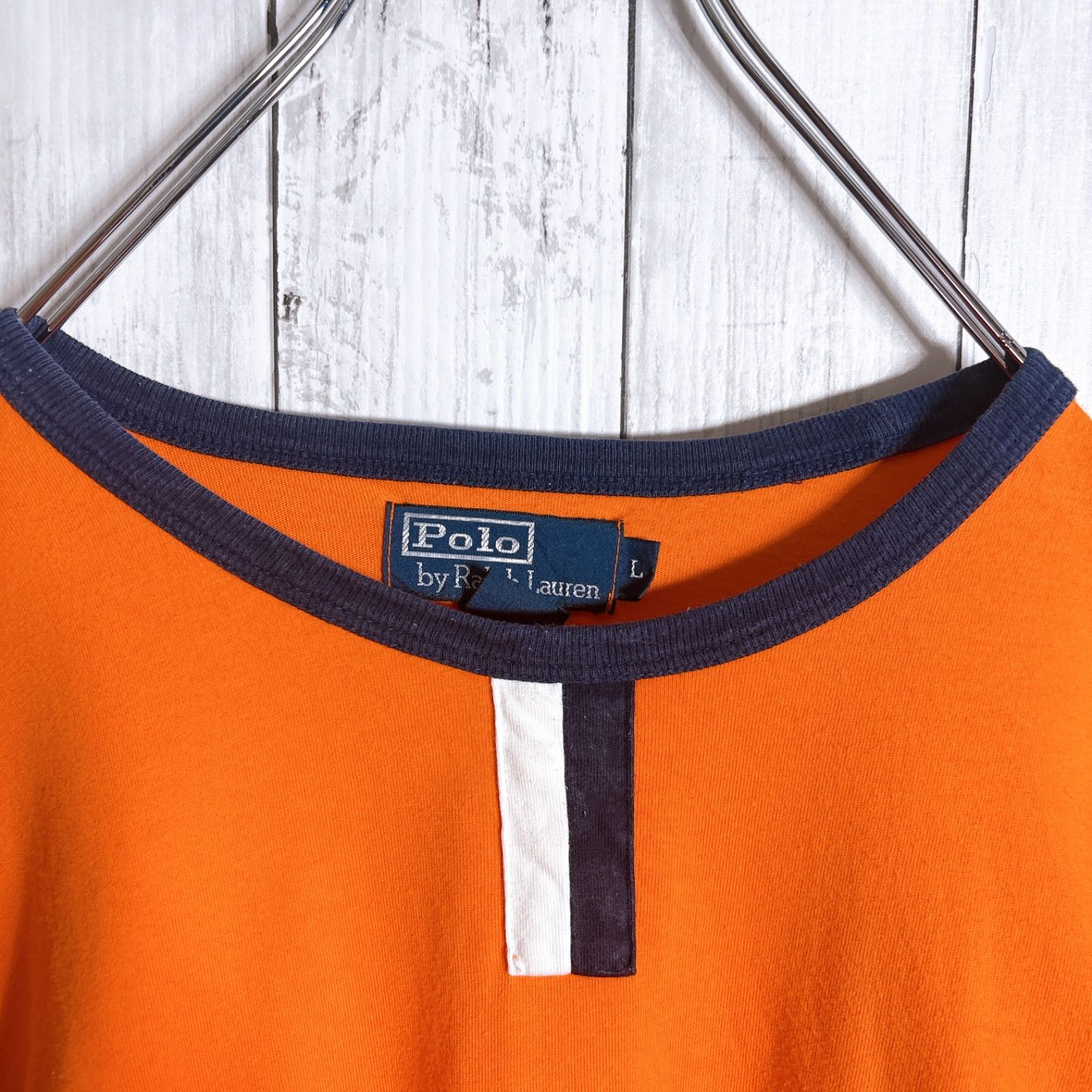 最高モデル】90s～00s Vintage 古着 Polo by Ralph Lauren オレンジ 