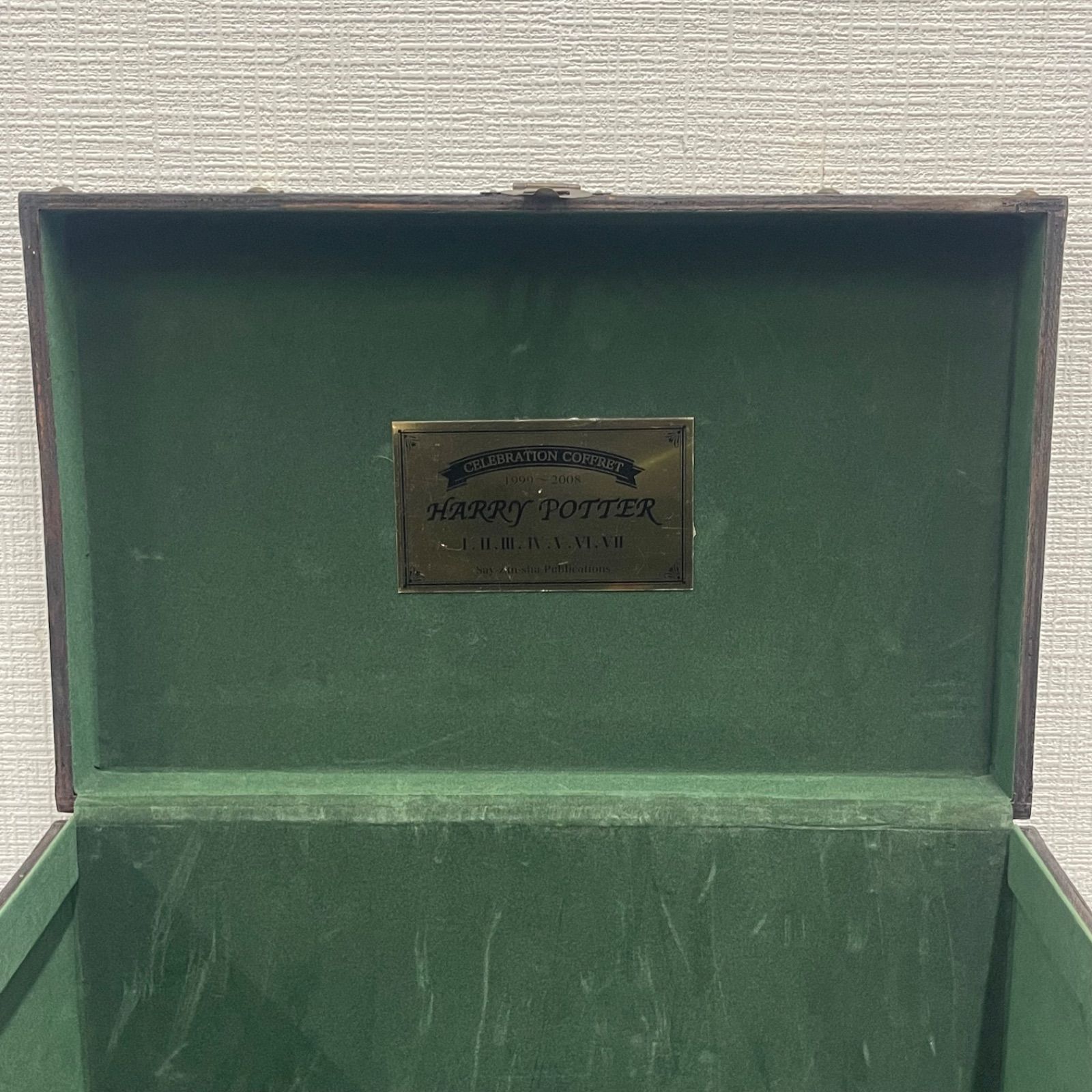 NPA】ハリーポッター 全巻収納用 木箱 BOX アンティーク ビンテージ 
