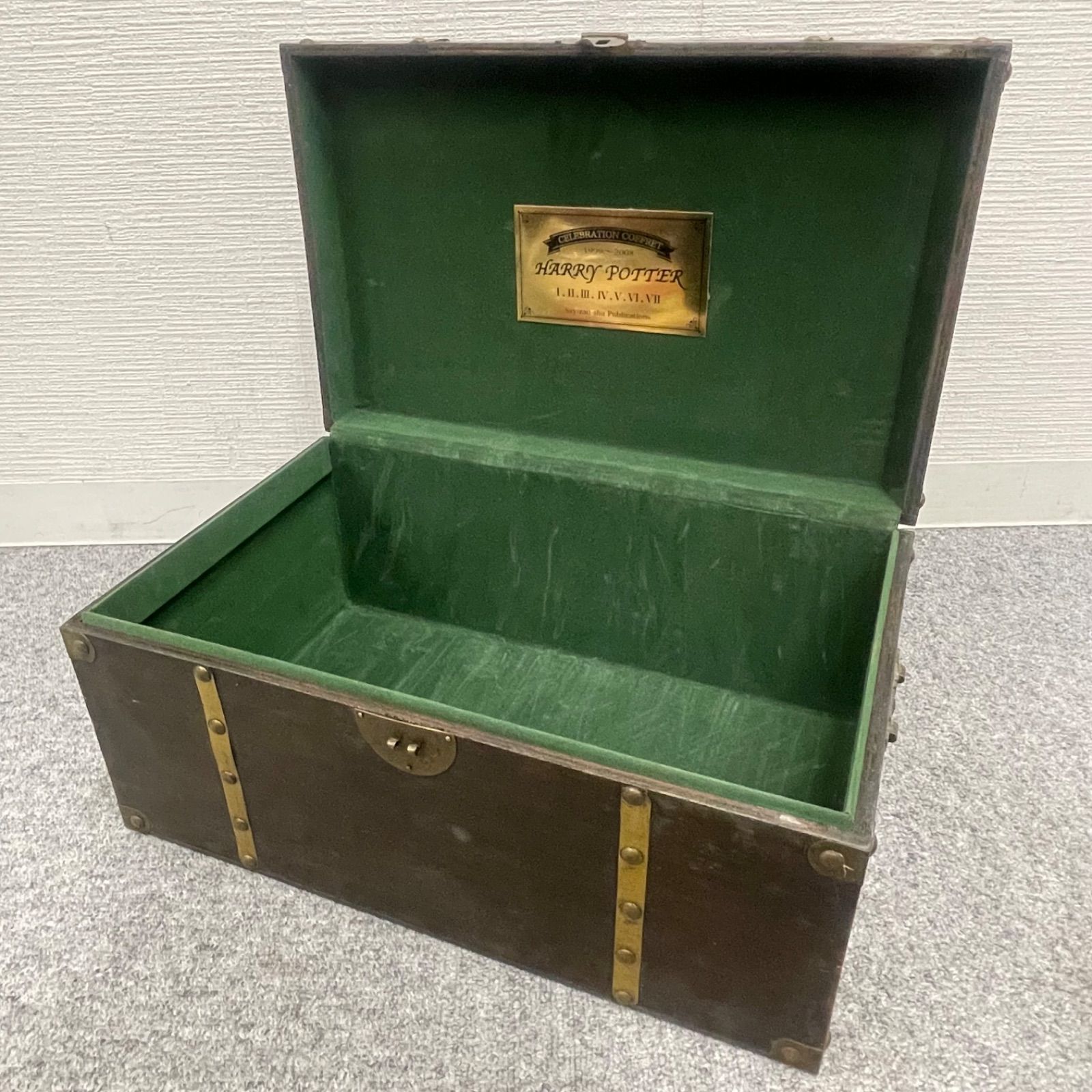NPA】ハリーポッター 全巻収納用 木箱 BOX アンティーク ビンテージ 