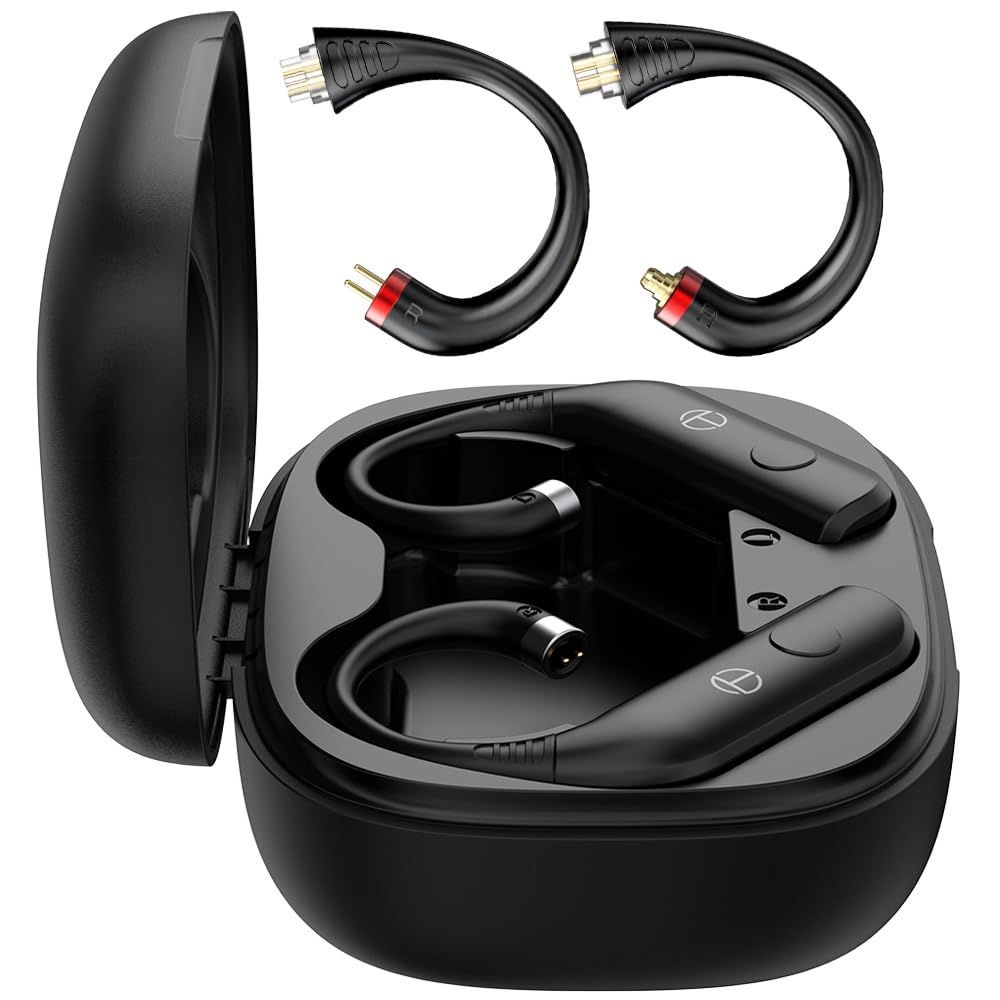 TRN BT20pro【有線イヤホンの無線化】 AAC/SBC対応 2Pin QDC MMCX Bluetooth ワイヤレス ケーブル リケーブル ハイインピーダンス対応 自動ペアリング 低遅延 マイク付き TELEC認証 (BT20 Pr c7597f6e