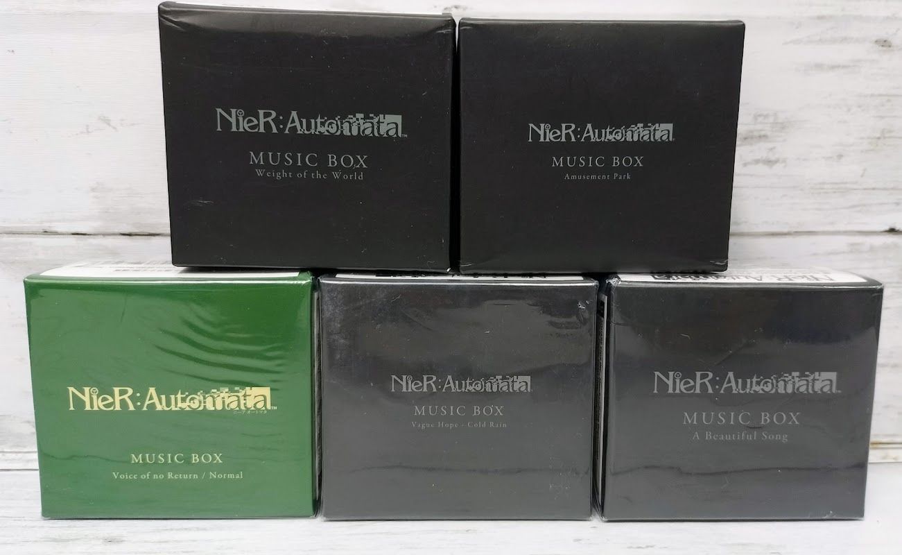 ニーアオートマタ　オルゴールセット NieR：Automata ニーア オートマタ MUSIC BOX オルゴール 5種セット