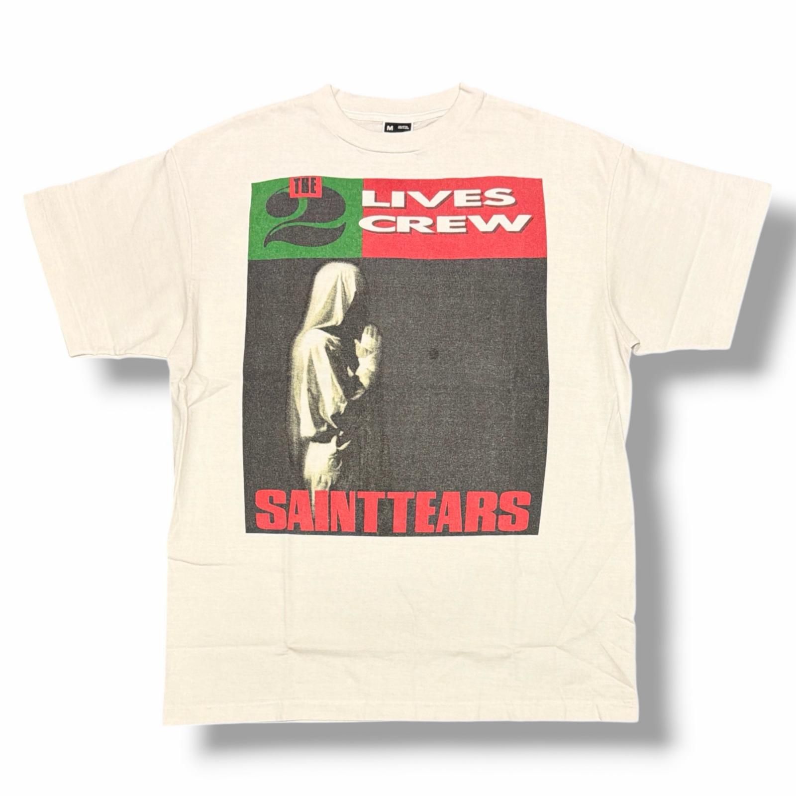 SAINT MICHAEL × DENIM TEARS 24SS DT SS TEE LIVE CREW ライブクルーTシャツ 半袖カットソー セントマイケル × デニムティアーズ SM-YS8-0000-C01 ホワイト M （15211M）