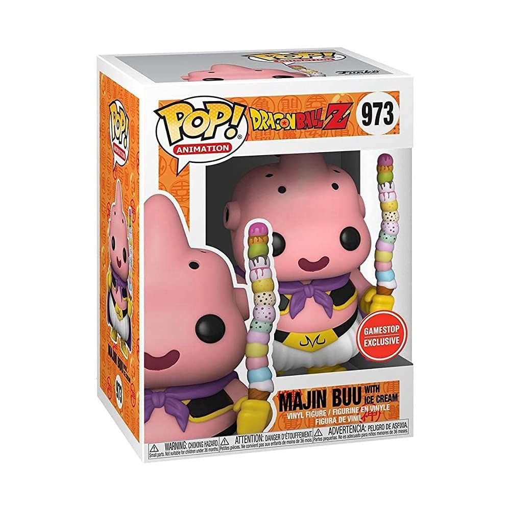 Funko POP!: ドラゴンボールZ 魔人ブウ アイスクリーム付き