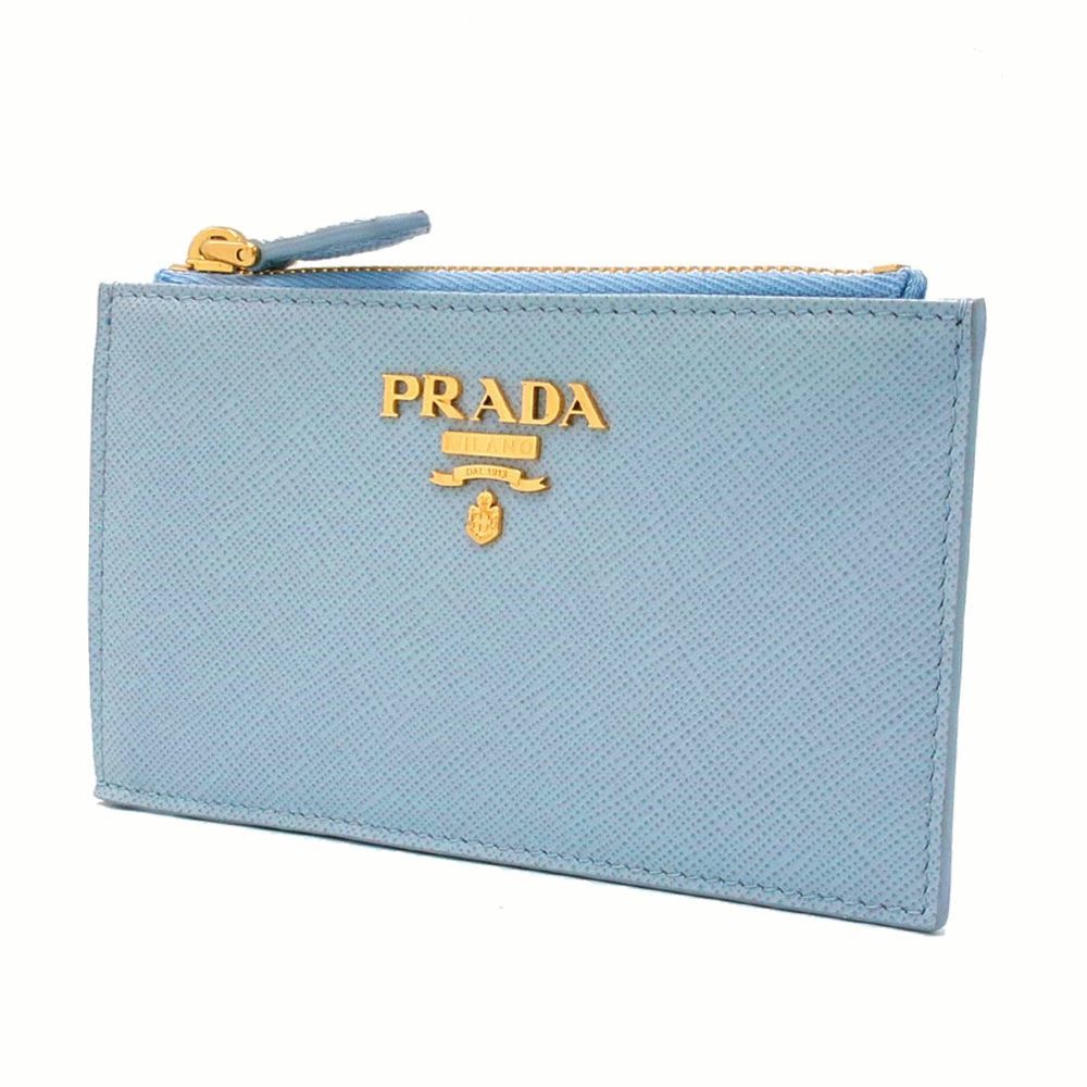 【新品】プラダ 財布 カードケース PRADA サフィアーノ ロゴ カードフォルダー 1MC086 SAFFIANO MULTIC アウトレット レディース 送料無料