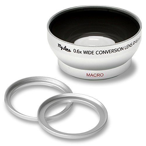 My Lens (マイ レンズ) ビデオカメラ用 広角 0.6倍 薄型 ワイドコンバージョンレンズ レンズ径 40.5mm 43mm 46mm 対応 Full HD VIDEO対応 JTT Online MLE46W06t