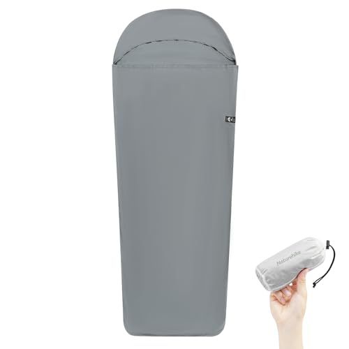 Naturehike 公式 インナーシーツ インナーシュラフ 超軽量 128g コンパクト 速乾 トラベルシーツ シュラフライナー 保温 肌触り良い 丸洗い可能 アウトドア キャンプ ホテル 山小屋 防災 寝袋内 室内 車中泊 収納袋付きt
