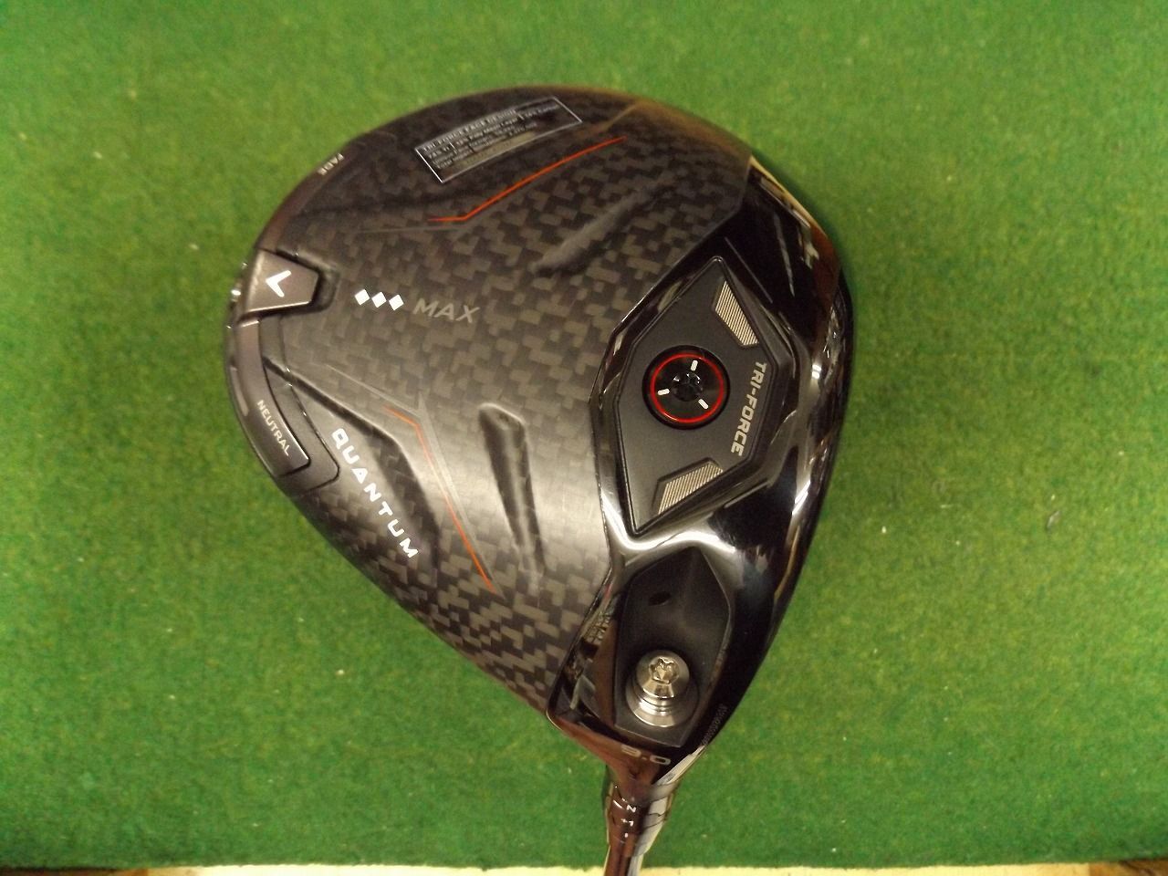 1505 QUANTUM TripleDiamond MAX (US) 9° VENTUS BLACK 6 (US) S カバー有 クアンタム ドライバー .021165