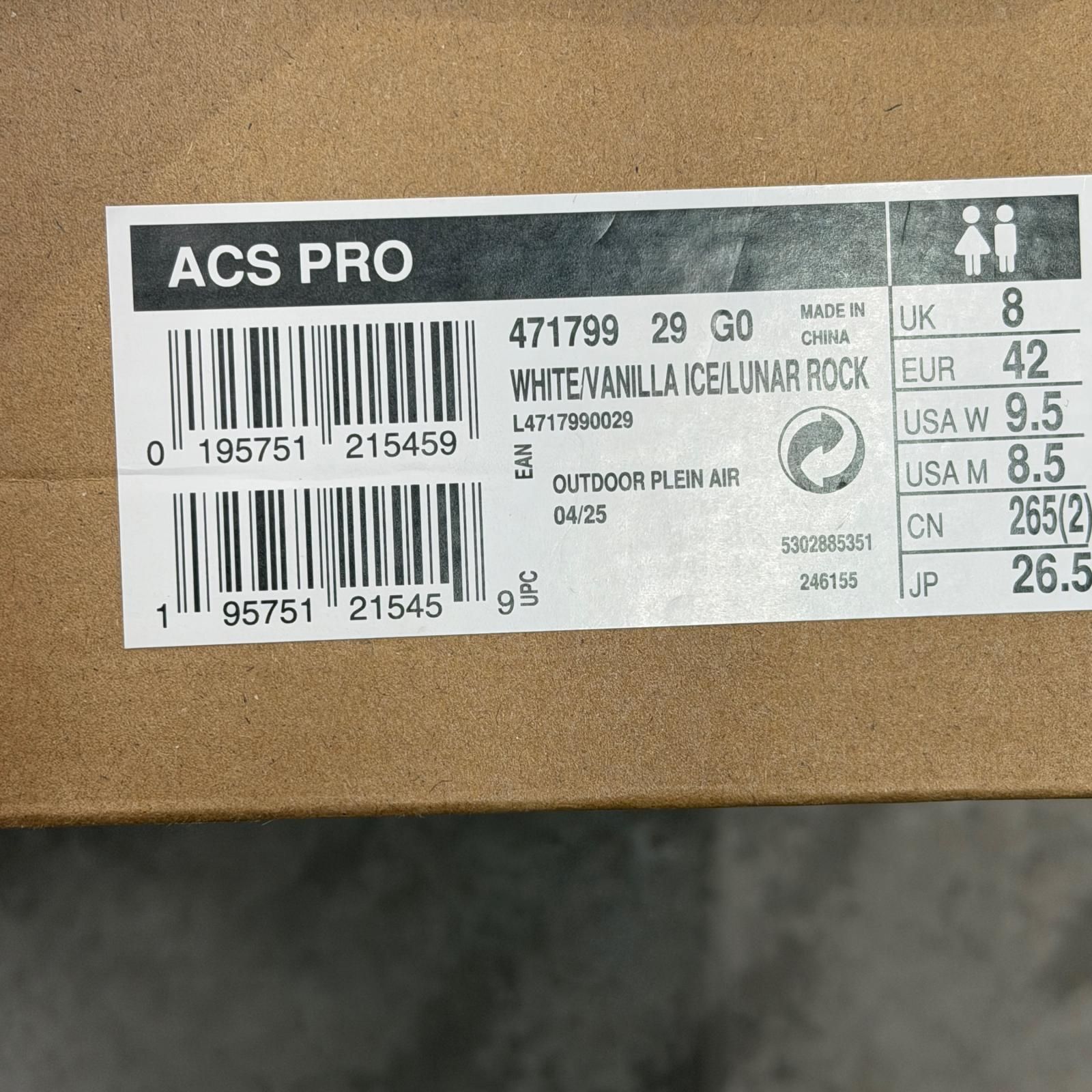 未使用 SALOMON ACS PRO ローカットスニーカー ハイテクシューズ 