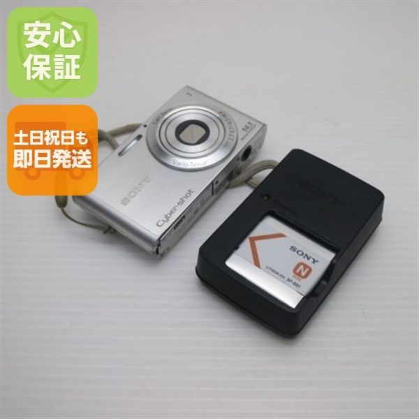 美品 Cyber-shot DSC-W320 シルバー 即日発送 SONY デジカメ デジタルカメラ 本体 土日祝発送OK 08000