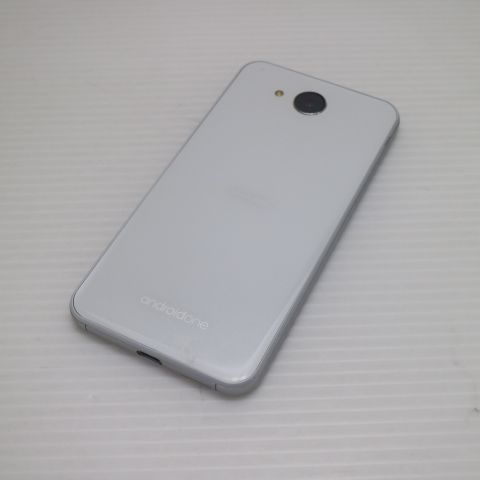 超美品 Y!mobile 507SH Android One ホワイト スマホ 本体 白ロム 土日 