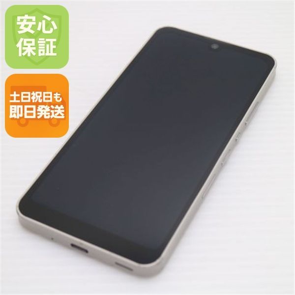 美品 AQUOS wish A104SH アイボリー スマホ 白ロム 土日祝発送OK 08000