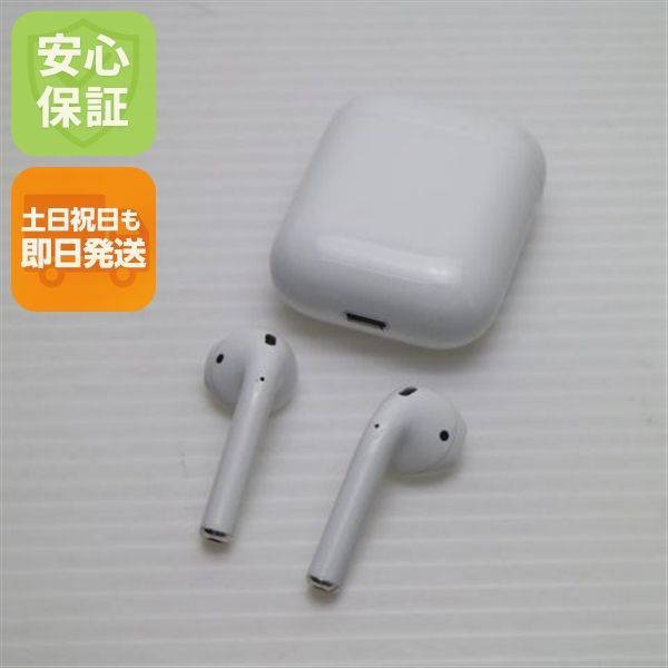 美品 Airpods 第2世代 ホワイト 即日発送 Apple 土日祝発送OK 08000